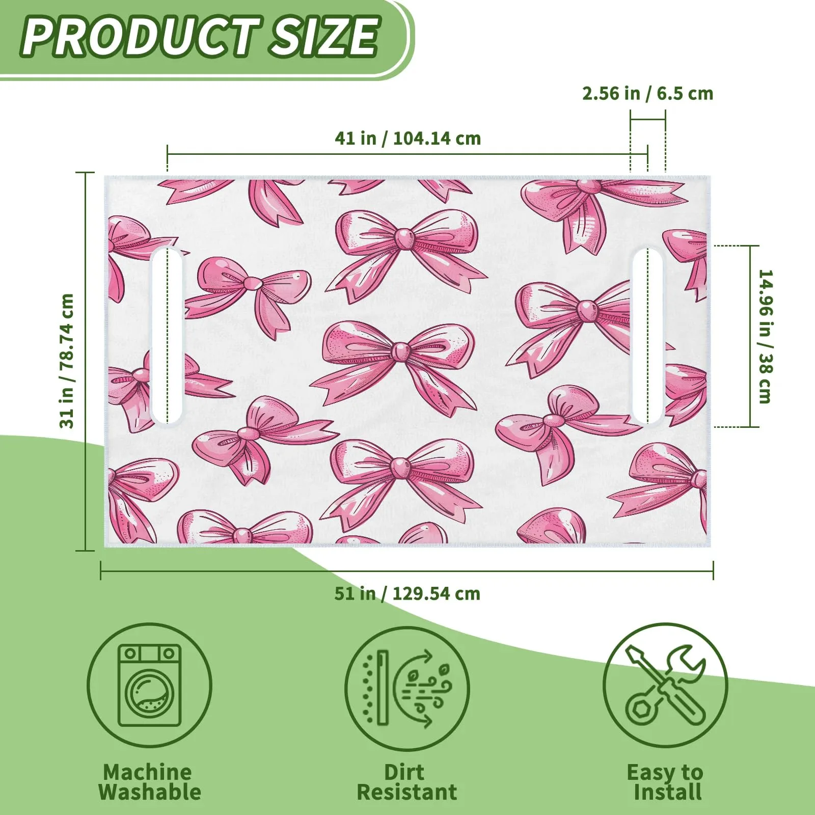 Tiveruda Golf Cart Seat Cover for Double Seats 51 x 31 in image 2