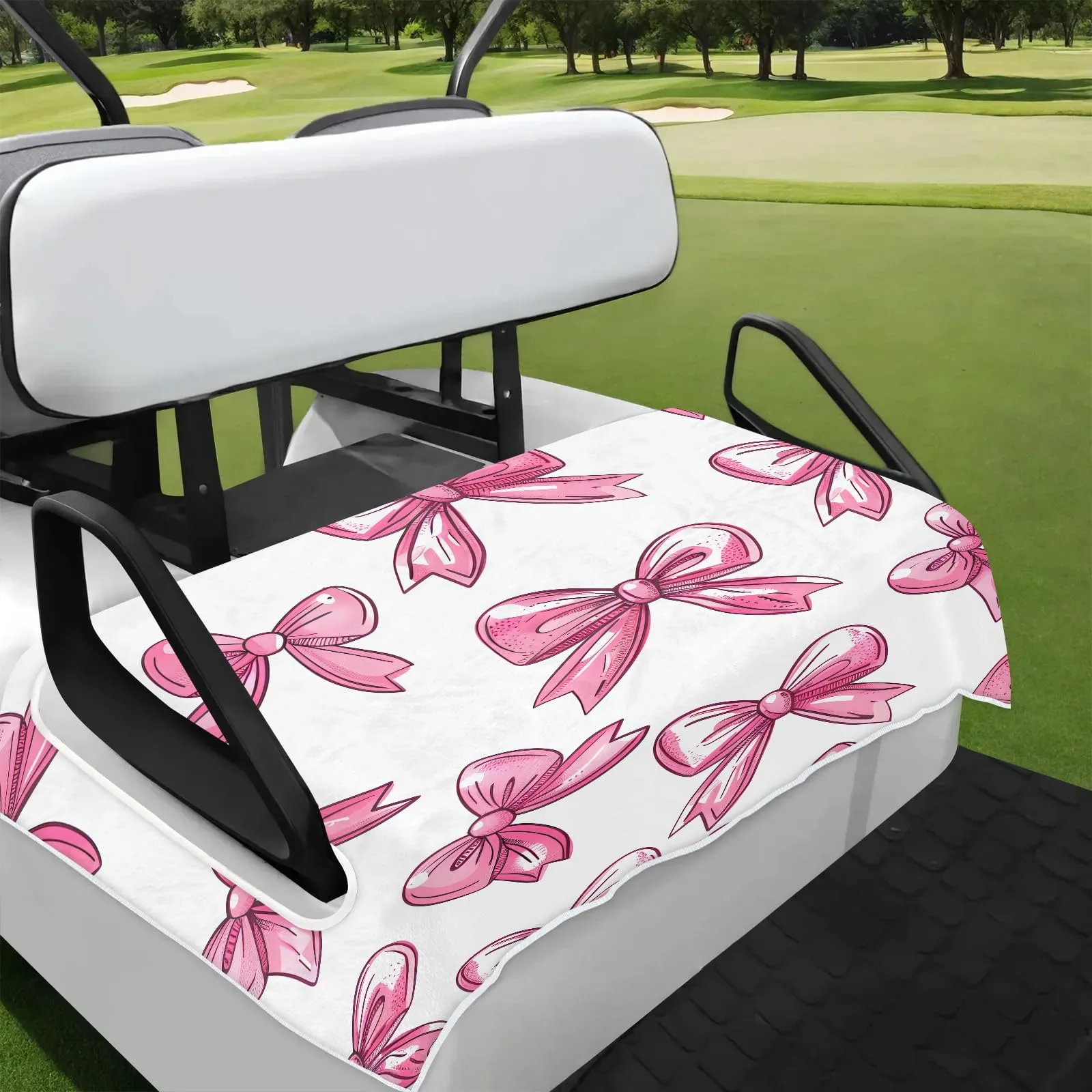 Tiveruda Golf Cart Seat Cover for Double Seats 51 x 31 in