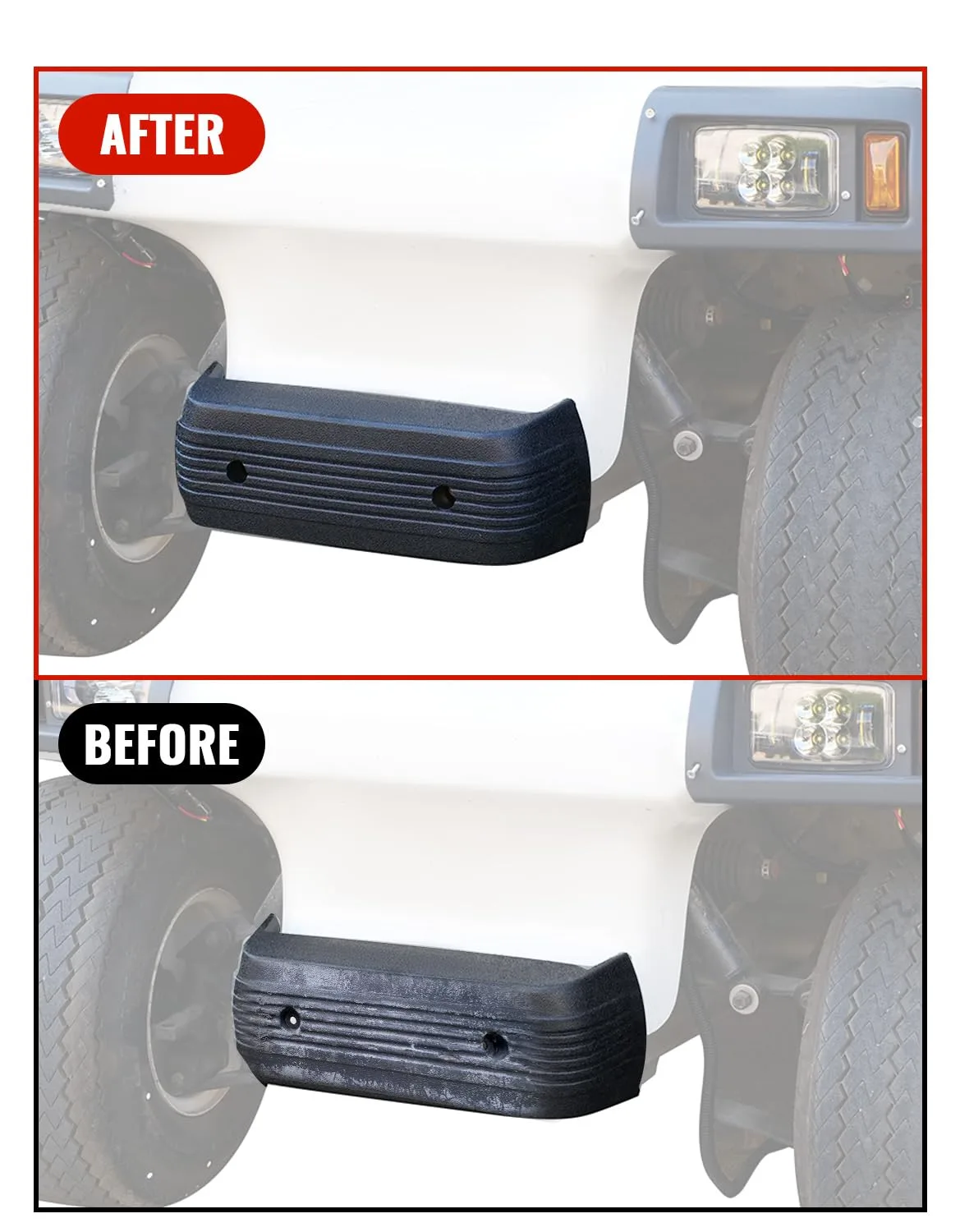 LUXEMOTO Front Bumper Guard for Club Car DS, 0141 image 2