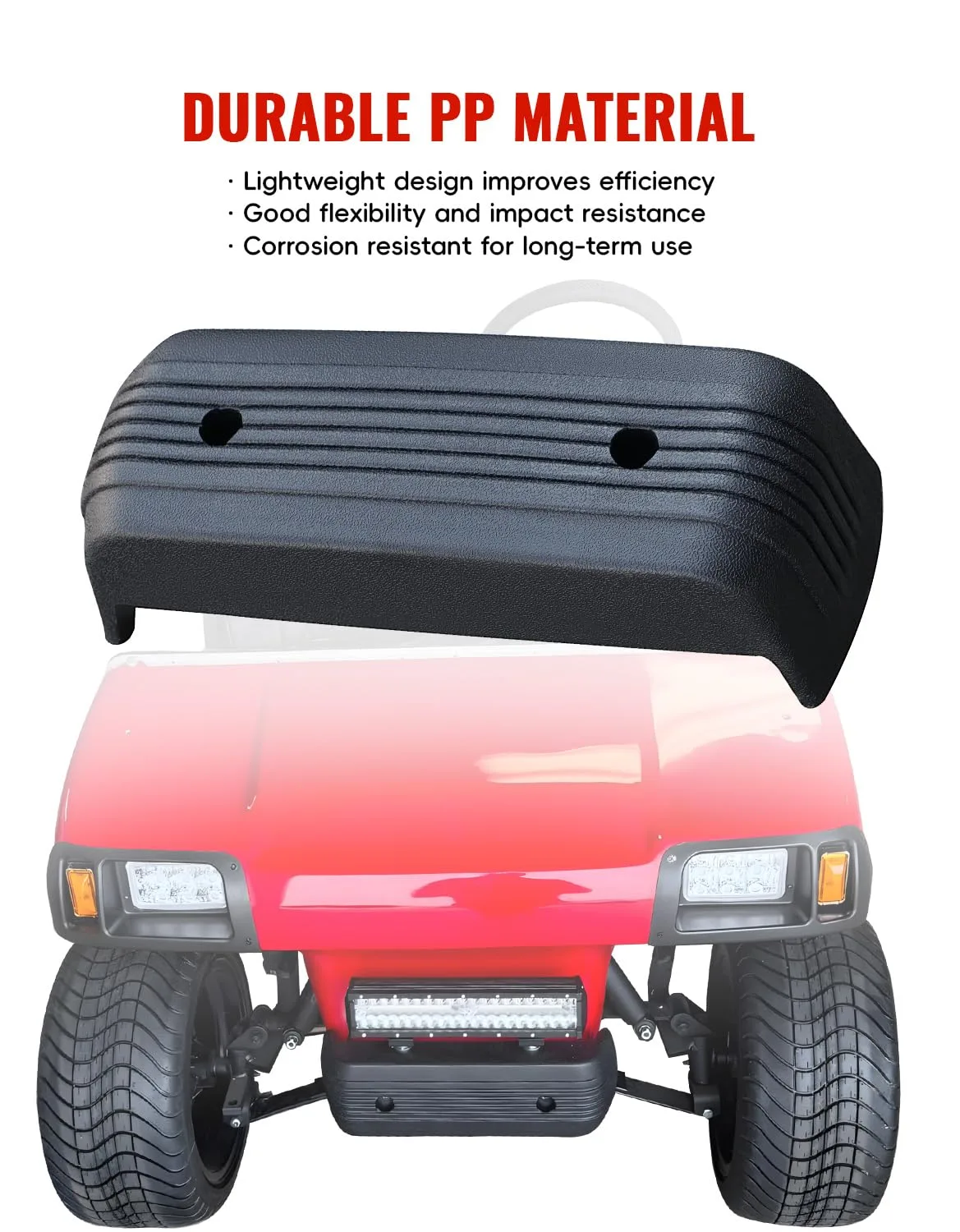 LUXEMOTO Front Bumper Guard for Club Car DS, 0141 image 4