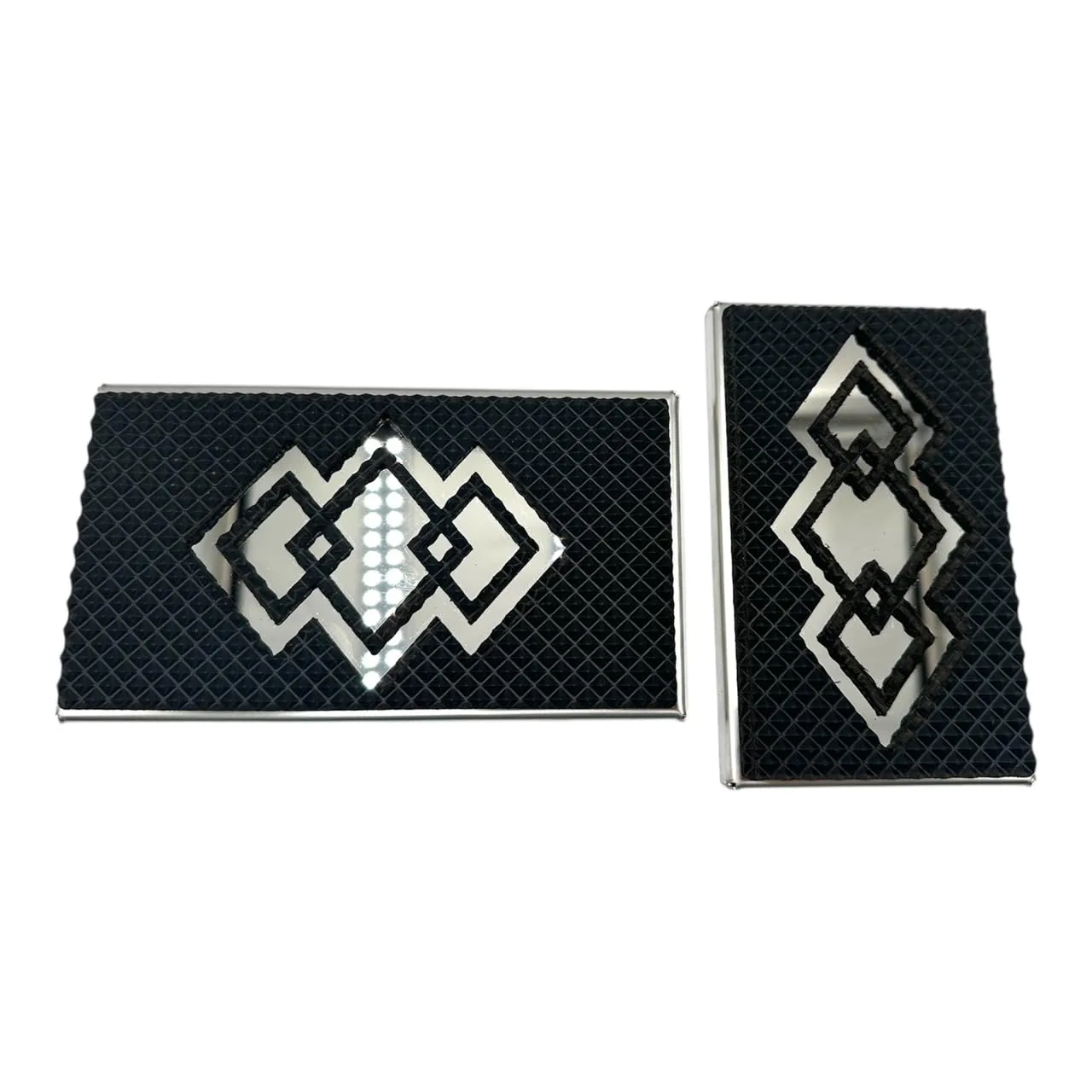 Whiplash Designs Stainless Pedal Covers for E-Z-GO RXV