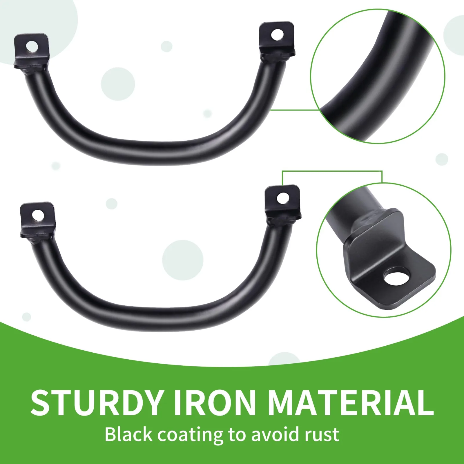 10L0L Golf Cart Grab Handles for Yamaha, Club Car, E-Z-GO image 4