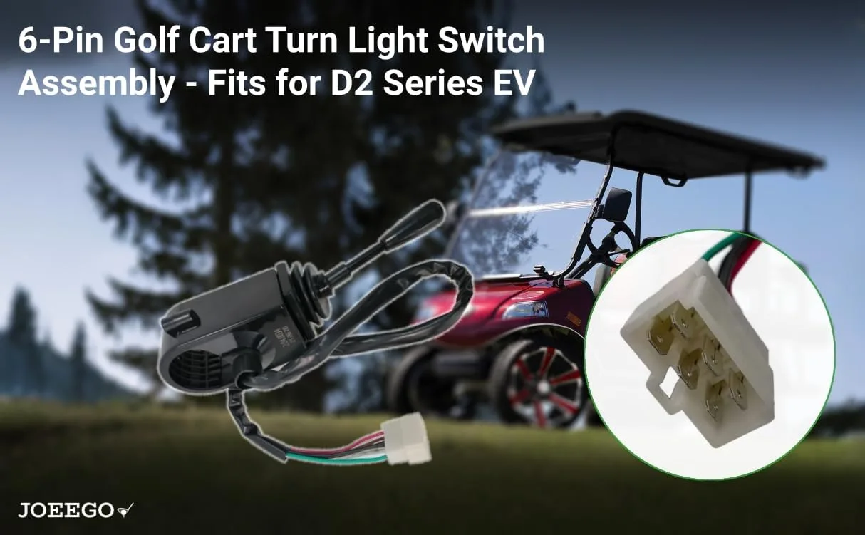 JOEEGO 2.04.0034 D2 Golf Cart Light Switch image 4