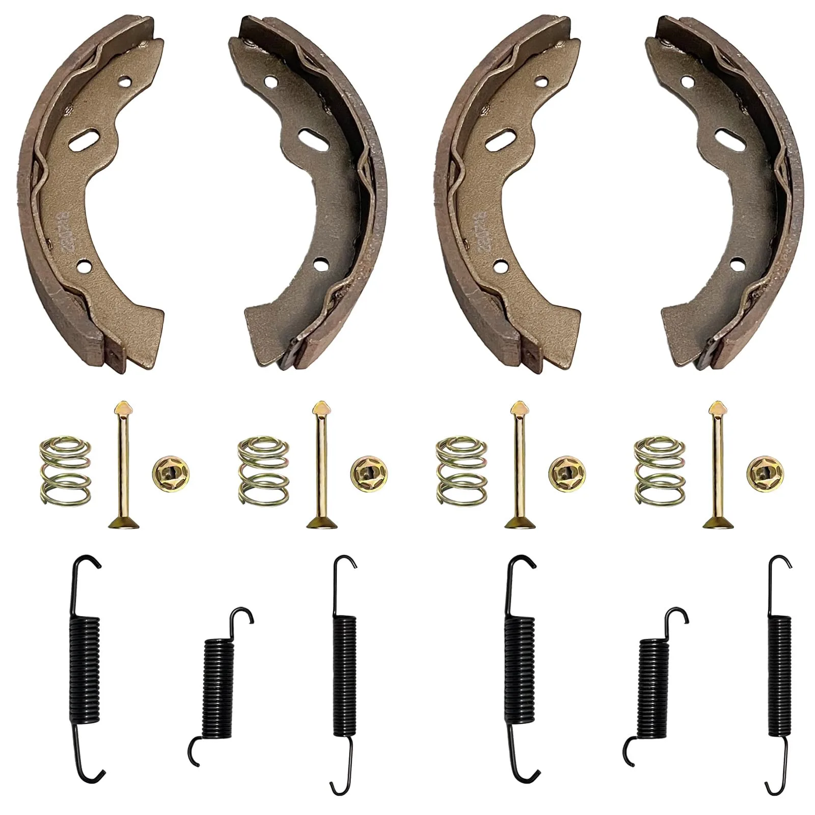 CZoom Golf Cart Brake Shoes and Spring Kit