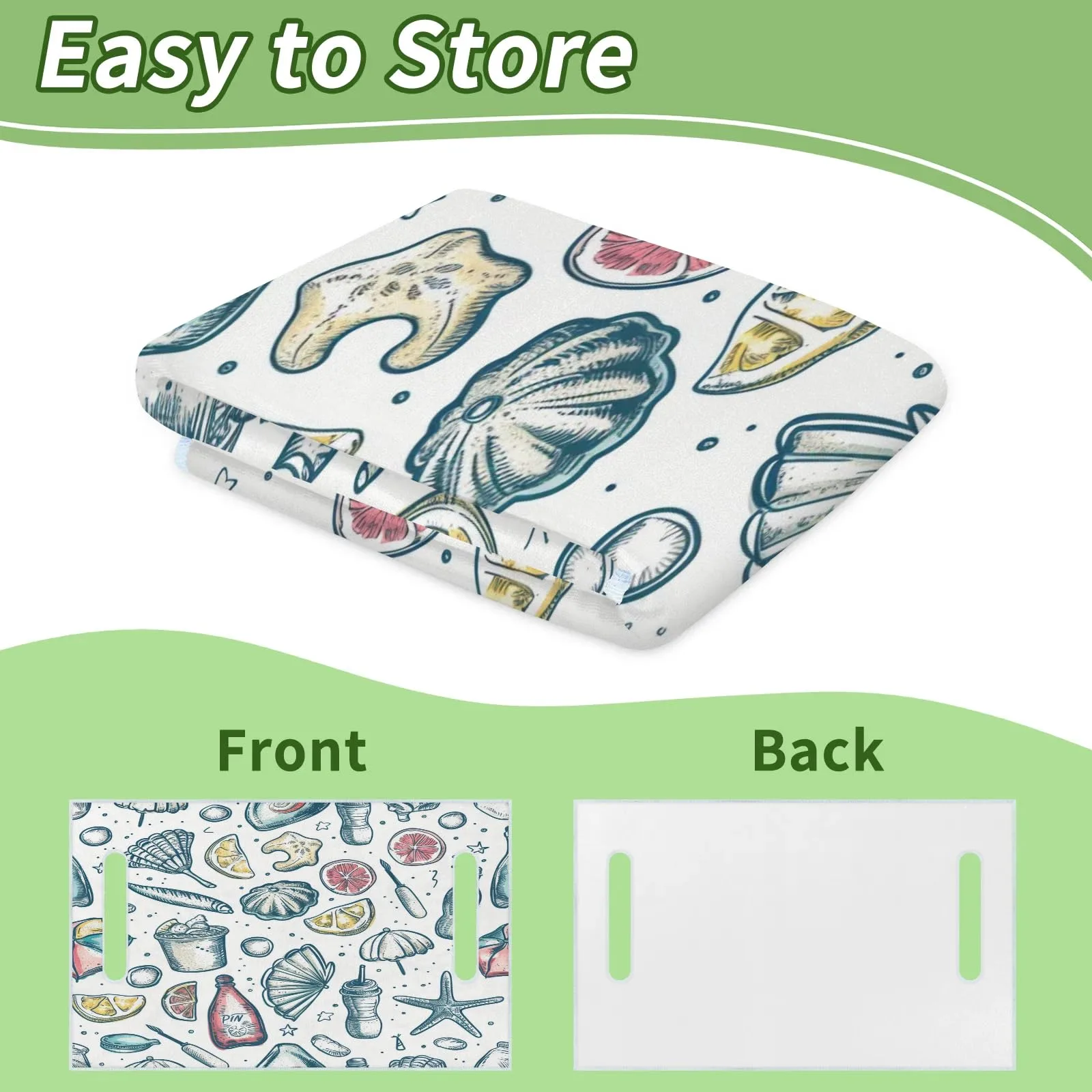 Tiveruda Golf Cart Seat Cover for Double Seats 51 x 31 in image 4