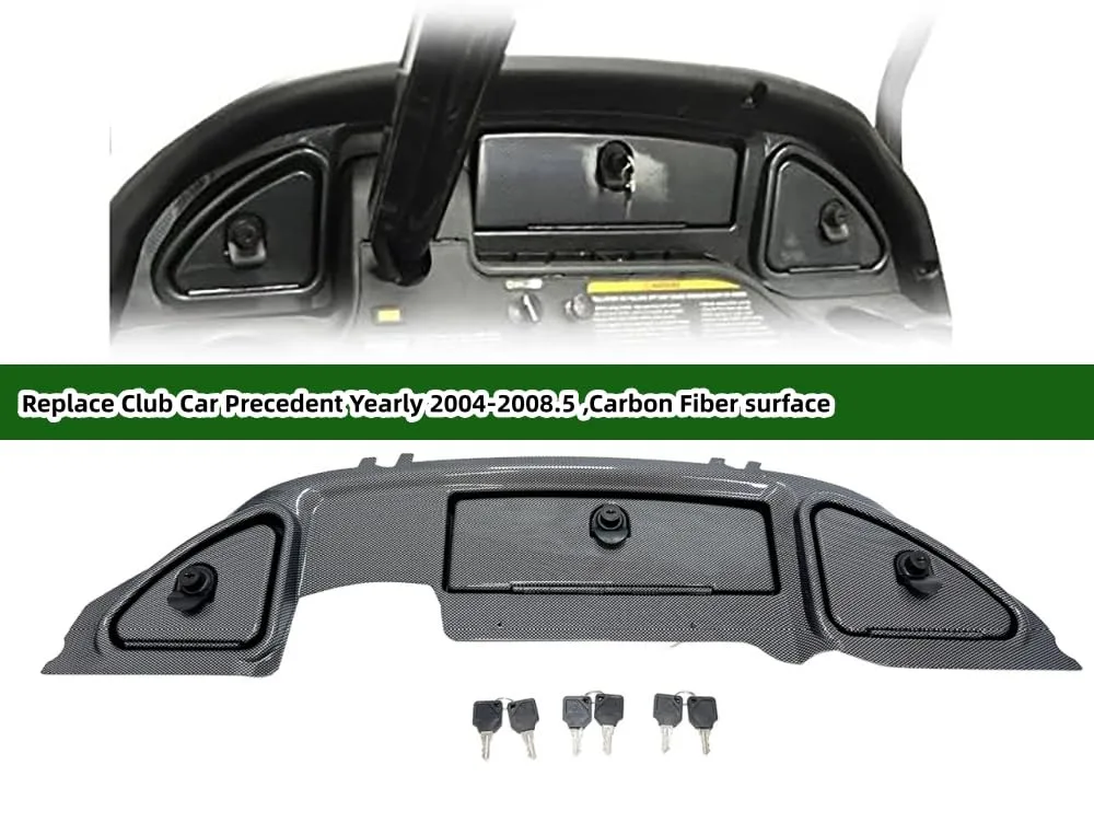 Dr.Acces Carbon Fiber Dash for Club Car Precedent image 4