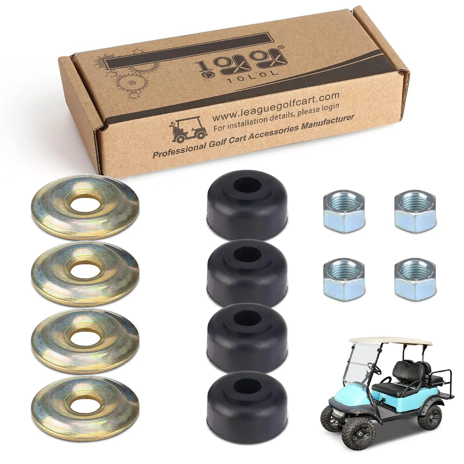 10L0L Shock Bushing Kit for Club Car DS & Precedent