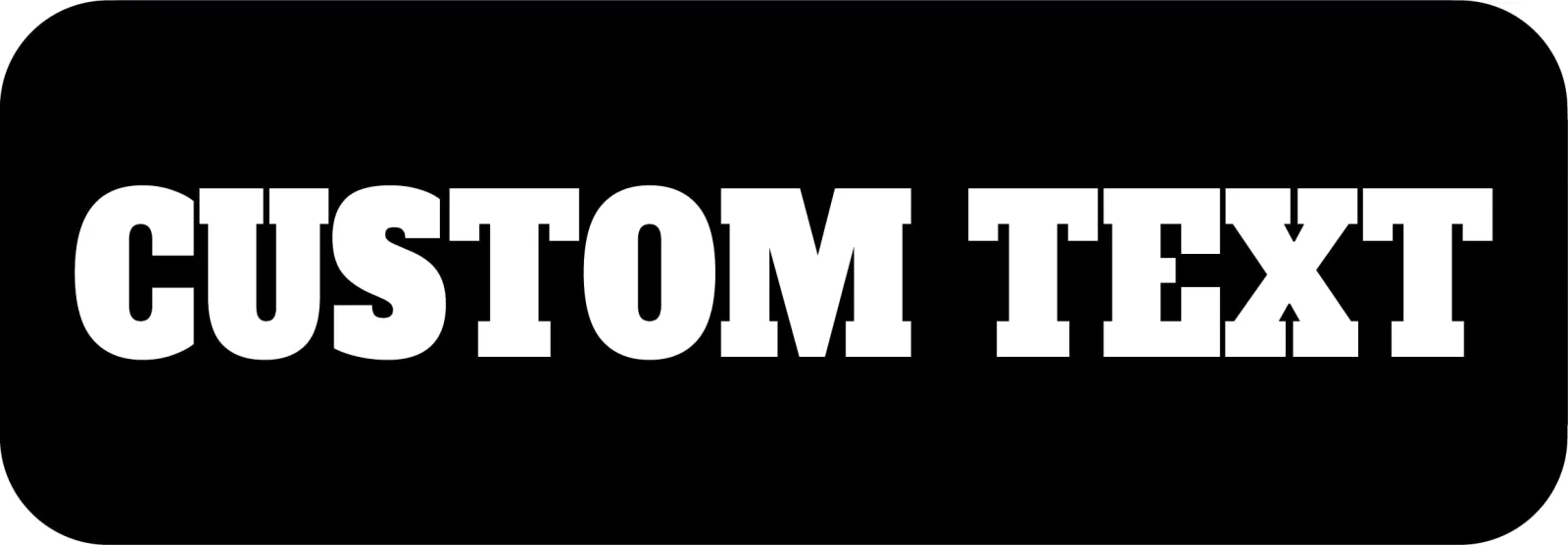 Kustom Cycle Parts Club Car Tempo Custom Name Plate image 4
