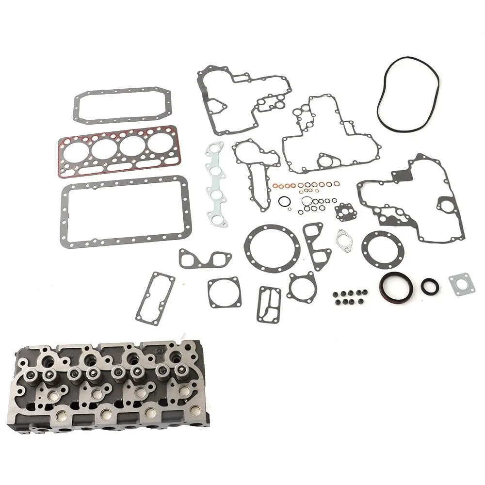 Generic Cylinder Head & Gasket for Kubota V1902 Engines