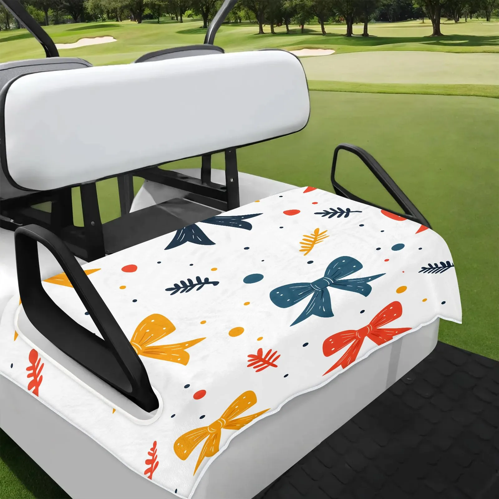 Tiveruda Golf Cart Seat Cover for Double Seats