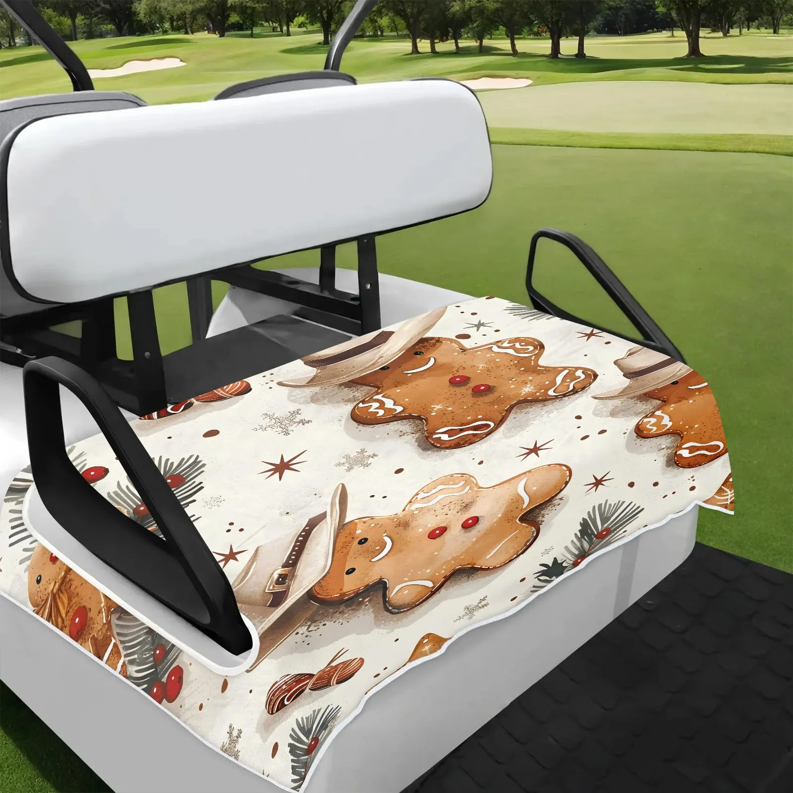 Tiveruda Golf Cart Seat Cover Blanket, 51 x 31 Inches