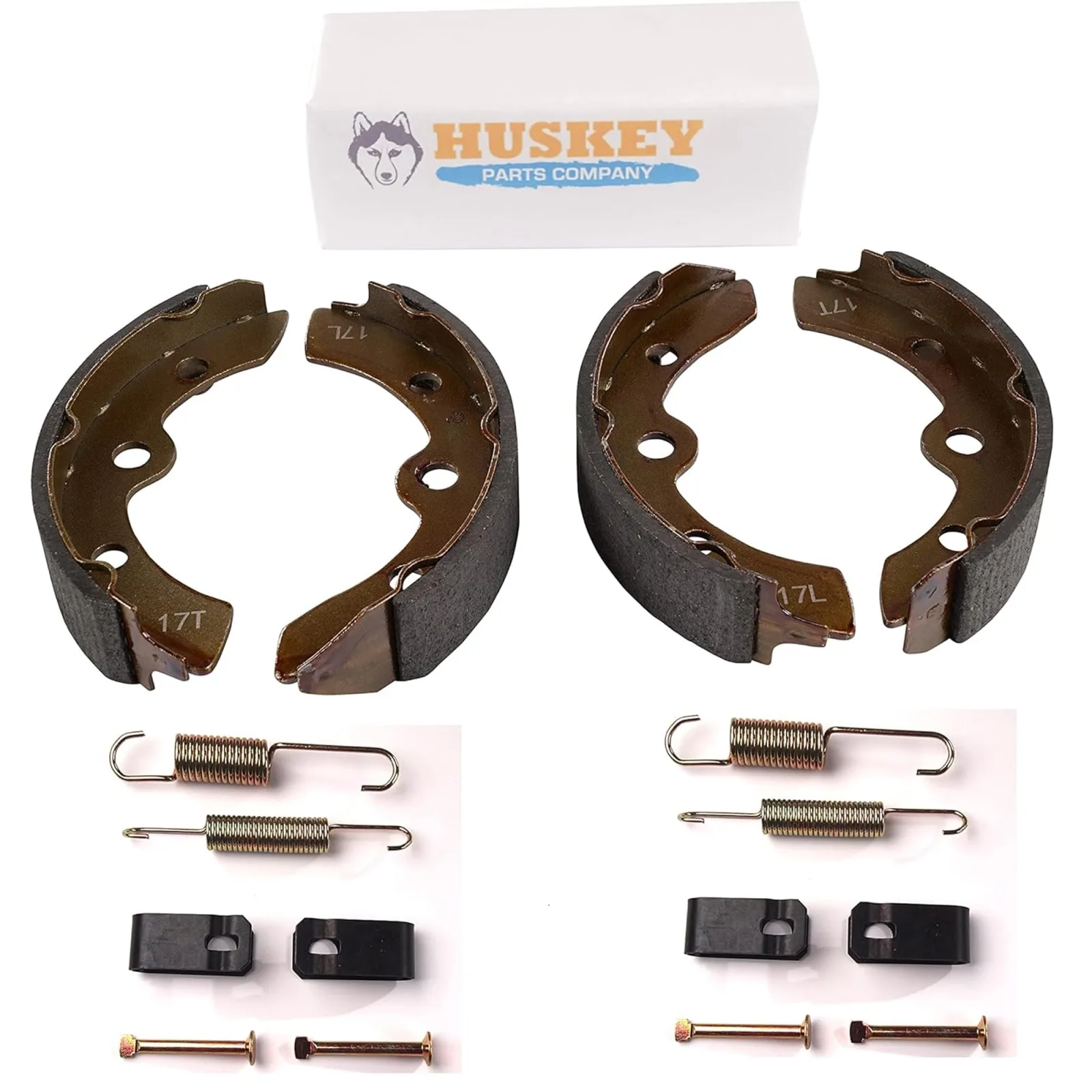 Huskey Parts Club Car Brake Repair Kit — Drums, Shoes & Springs (174820196874) image 3