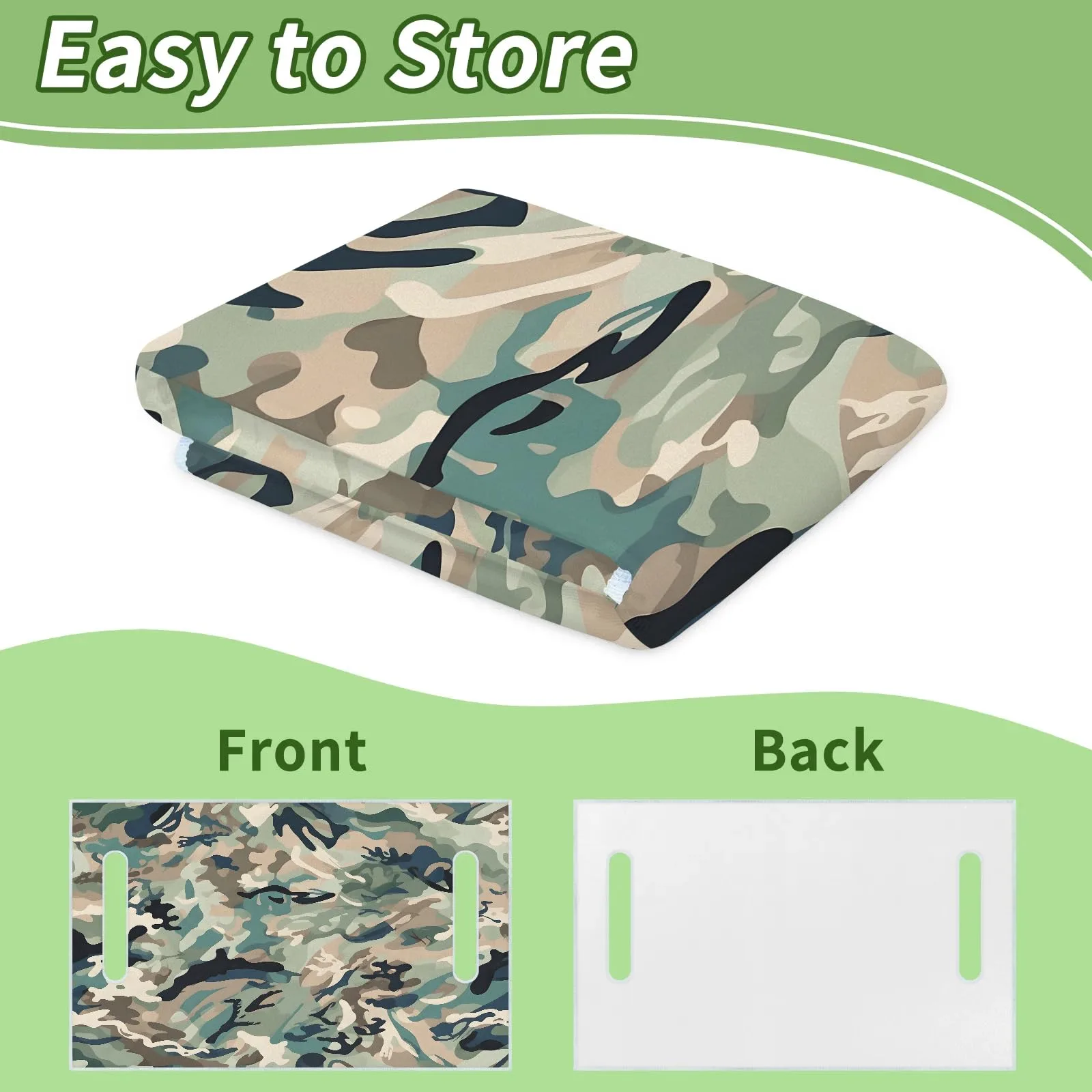 Tiveruda Golf Cart Seat Cover for Double Seats image 4
