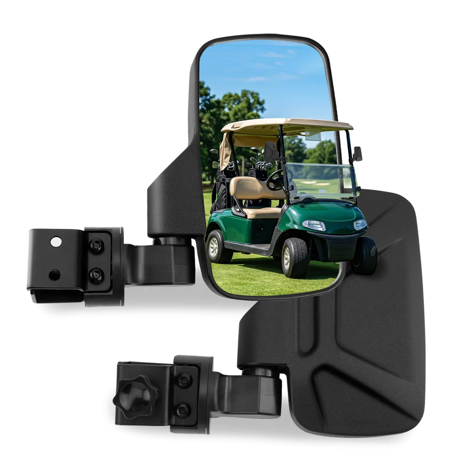 SSMFBF Golf Cart Side Mirrors for Club Car, E-Z-GO & Yamaha