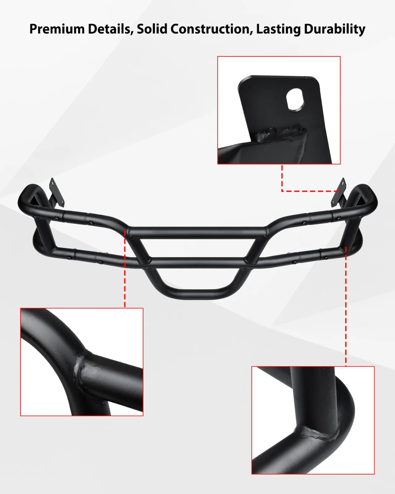 SAUTVS Front Bumper for E-Z-GO TXT Golf Cart image 4