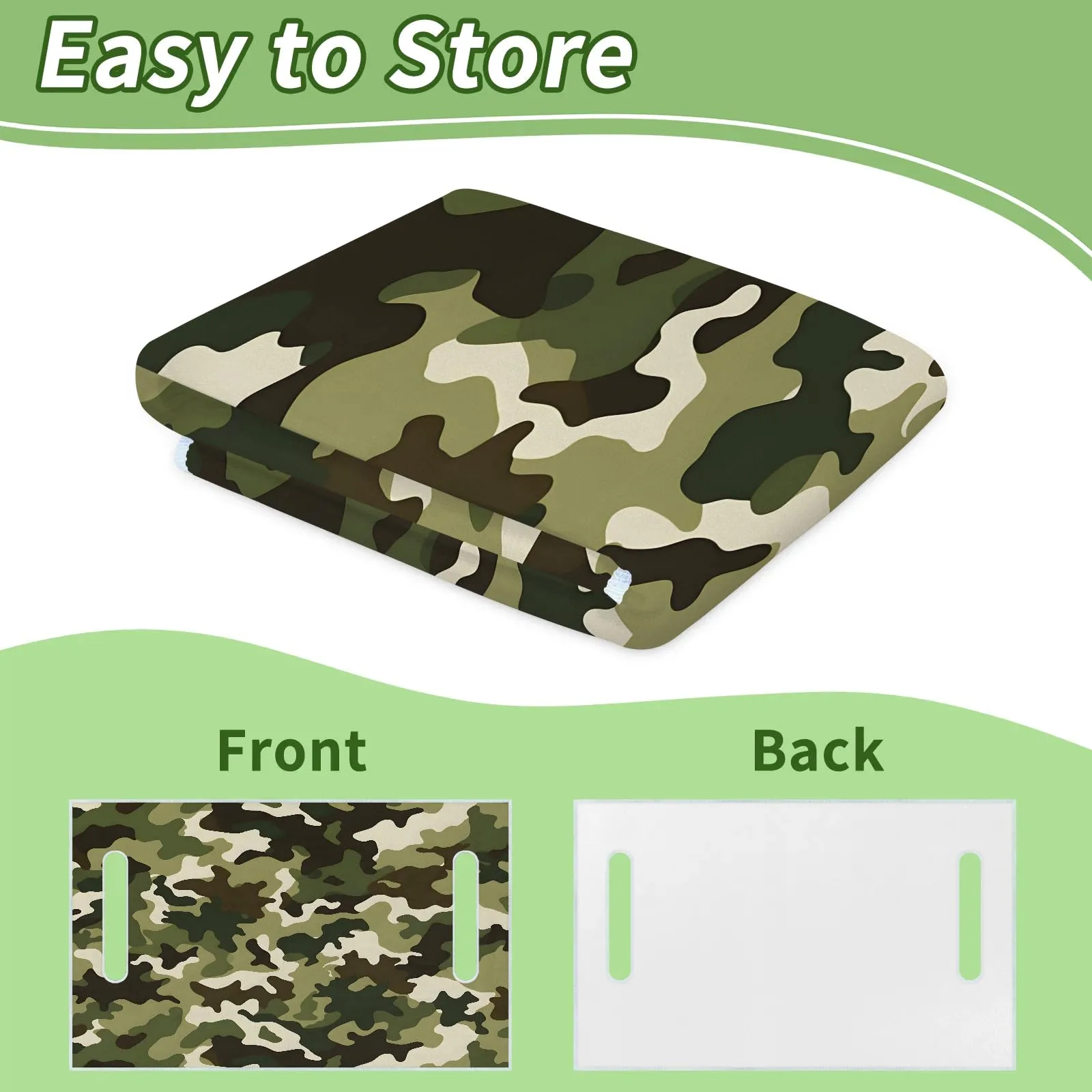 Tiveruda Golf Cart Seat Cover for Double Seats, 51 x 31 in image 4