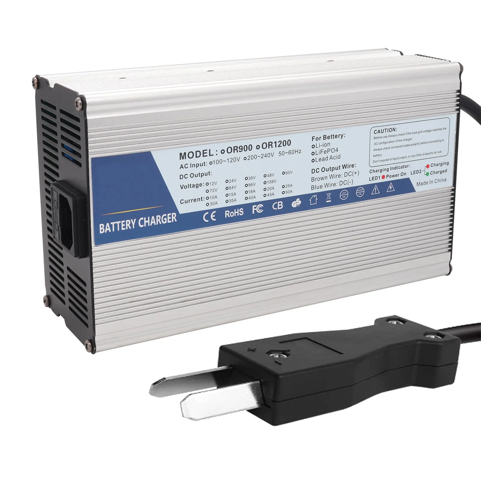 36V 20A Golf Cart Battery Charger for Club Car & E-Z-GO
