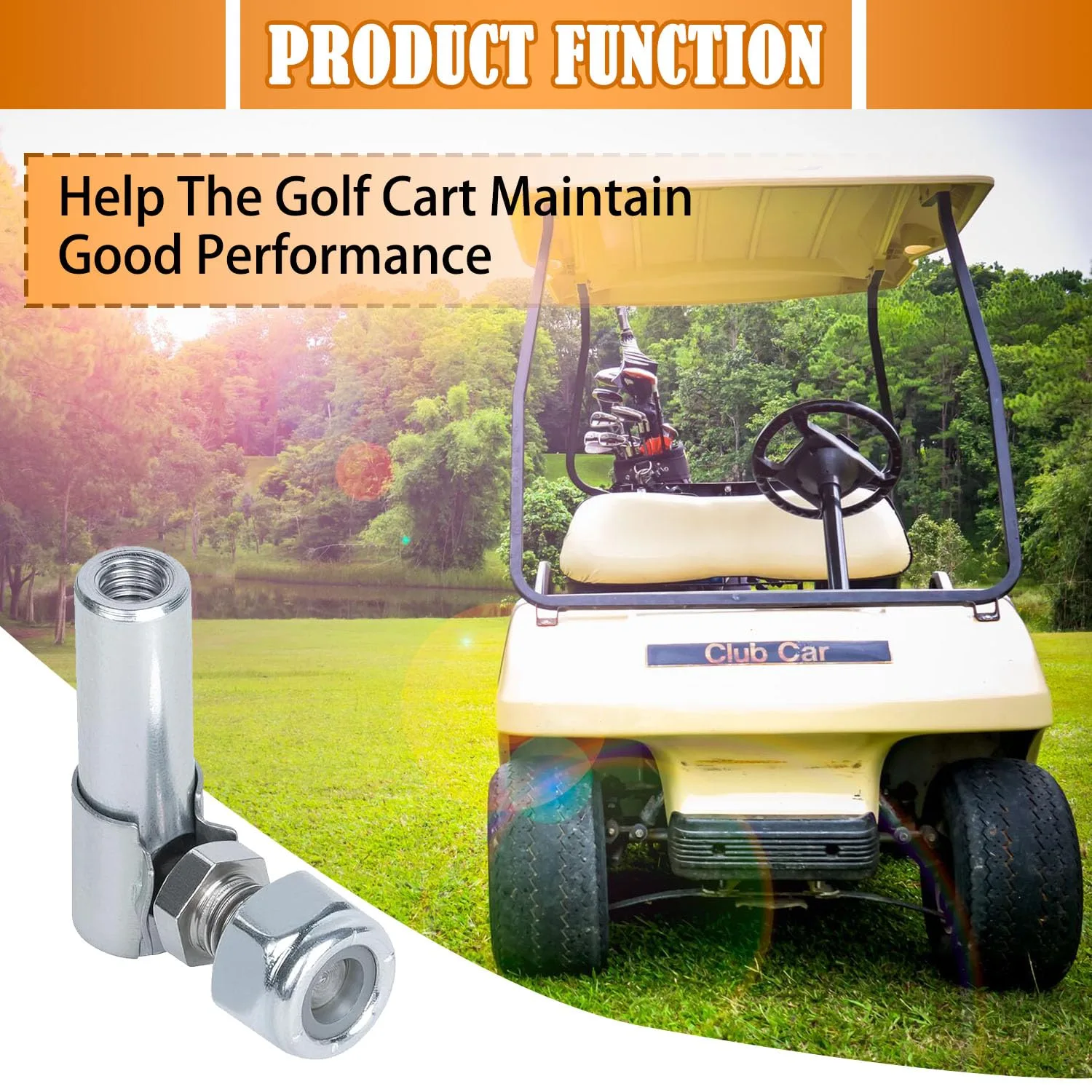LY 5KYSON Club Car DS & Precedent Throttle Ball Joint image 2