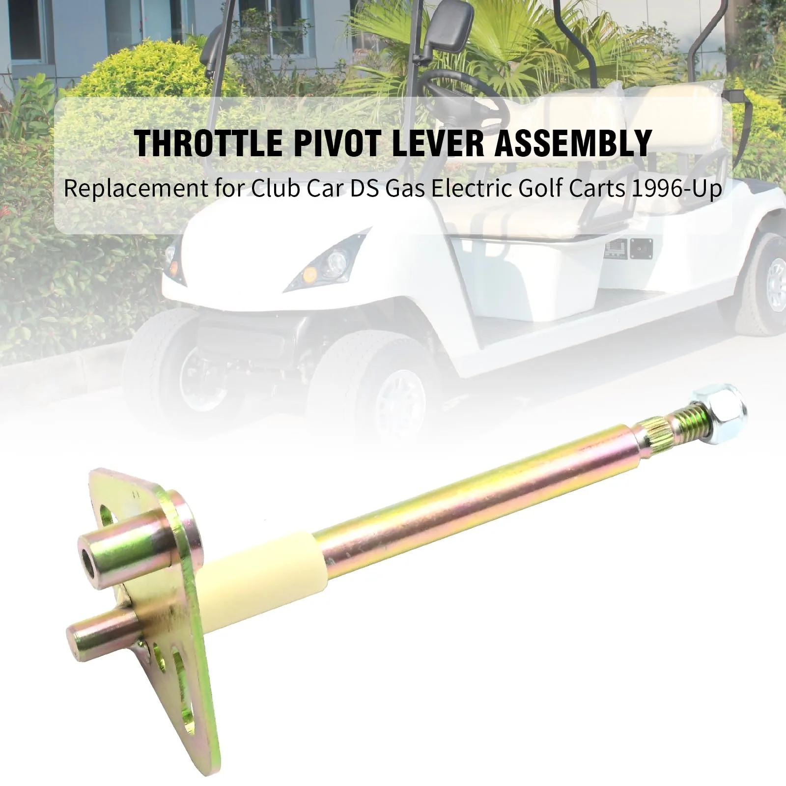 Newnessai Accelerator Pivot Rod for Club Car DS image 4