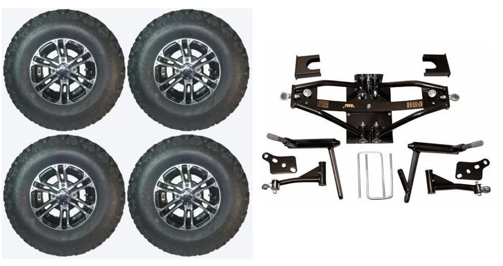 3G 6-Inch Lift Kit with Wheels & Tires for Club Car DS