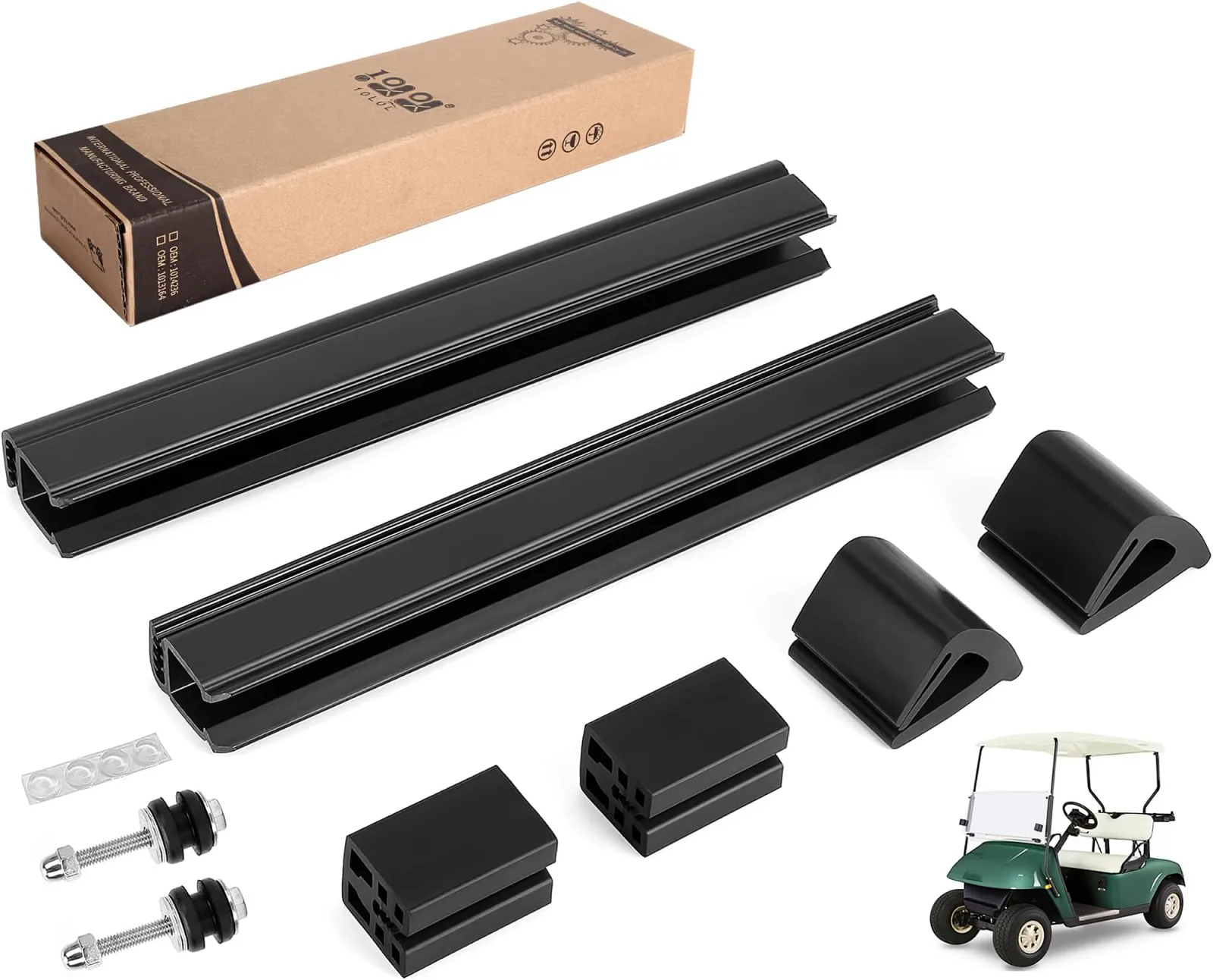 10L0L Windshield Clips Kit for E-Z-GO TXT 1994-2013