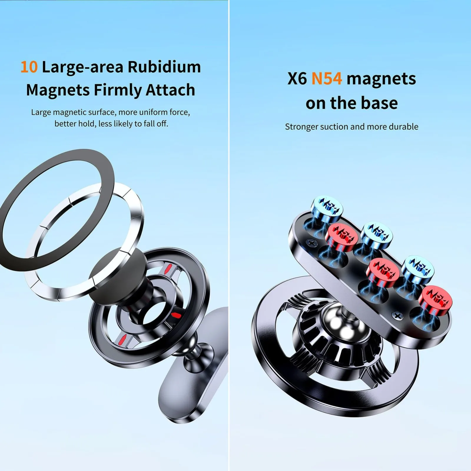 Generic Magnetic Phone Holder for Golf Carts image 4