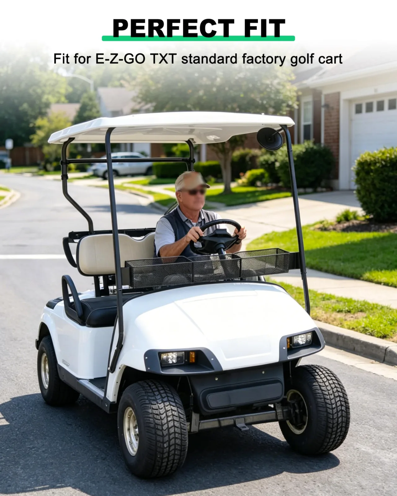 LDETXY Front Inner Storage Basket for E-Z-GO TXT - LDE-041308-003 image 2