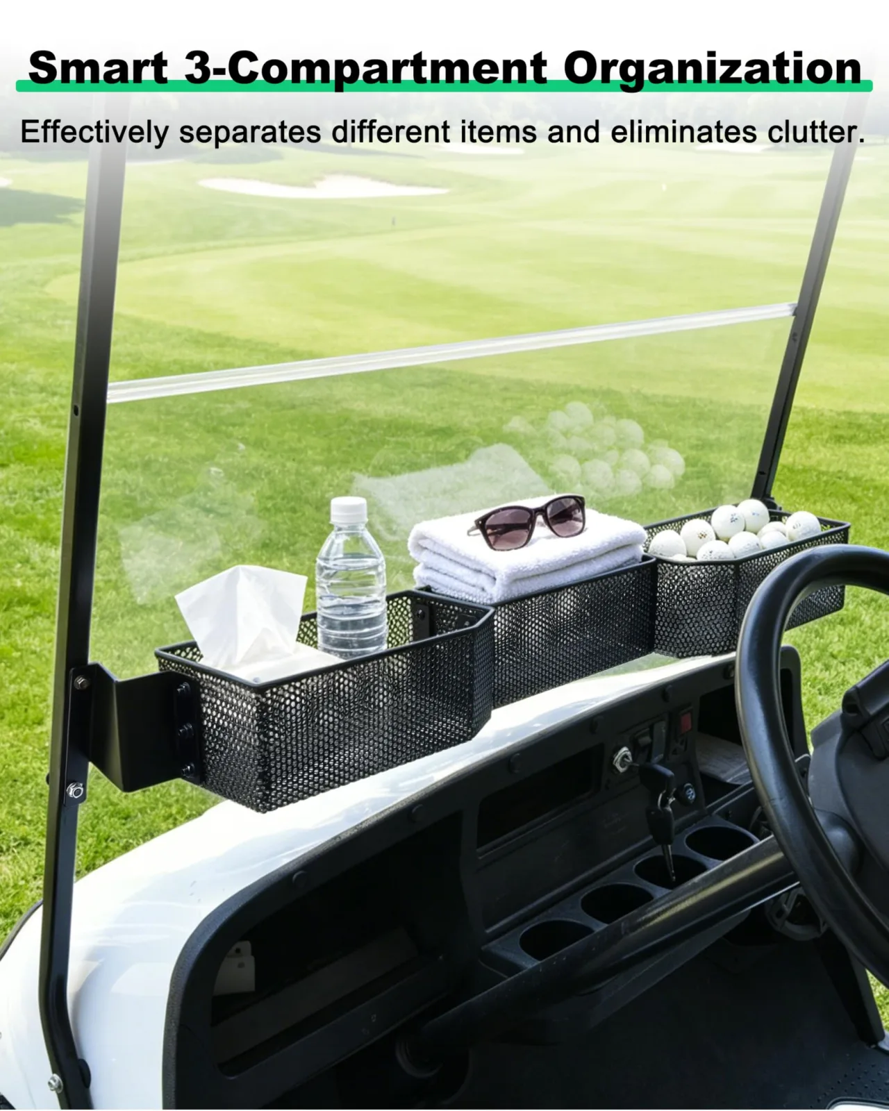 LDETXY Front Inner Storage Basket for E-Z-GO TXT - LDE-041308-003 image 4