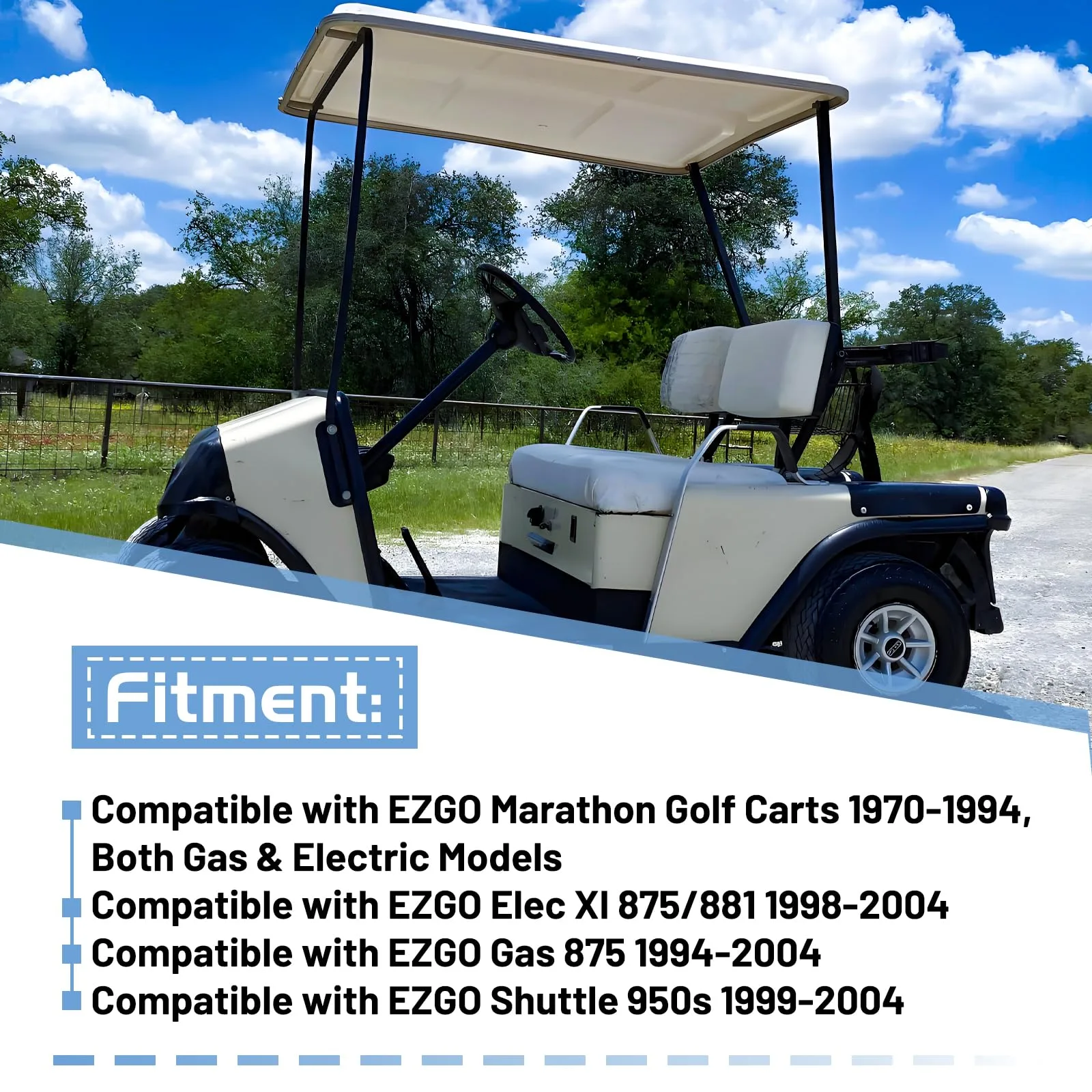 Aelvior Steering Reduction Gear for EZGO Golf Carts image 2