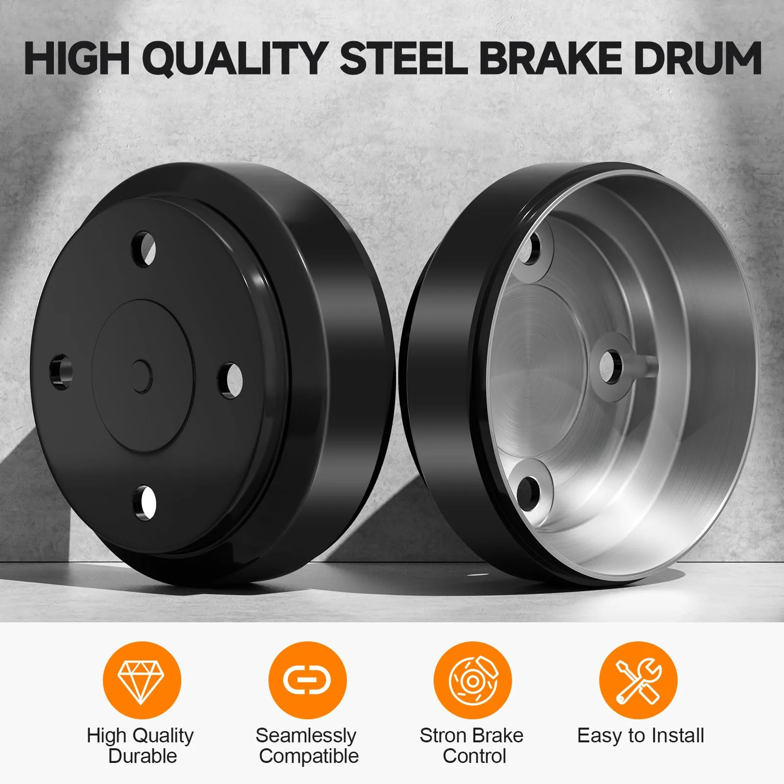 Rzcazzide Brake Drum Kit for Club Car Golf Carts image 4