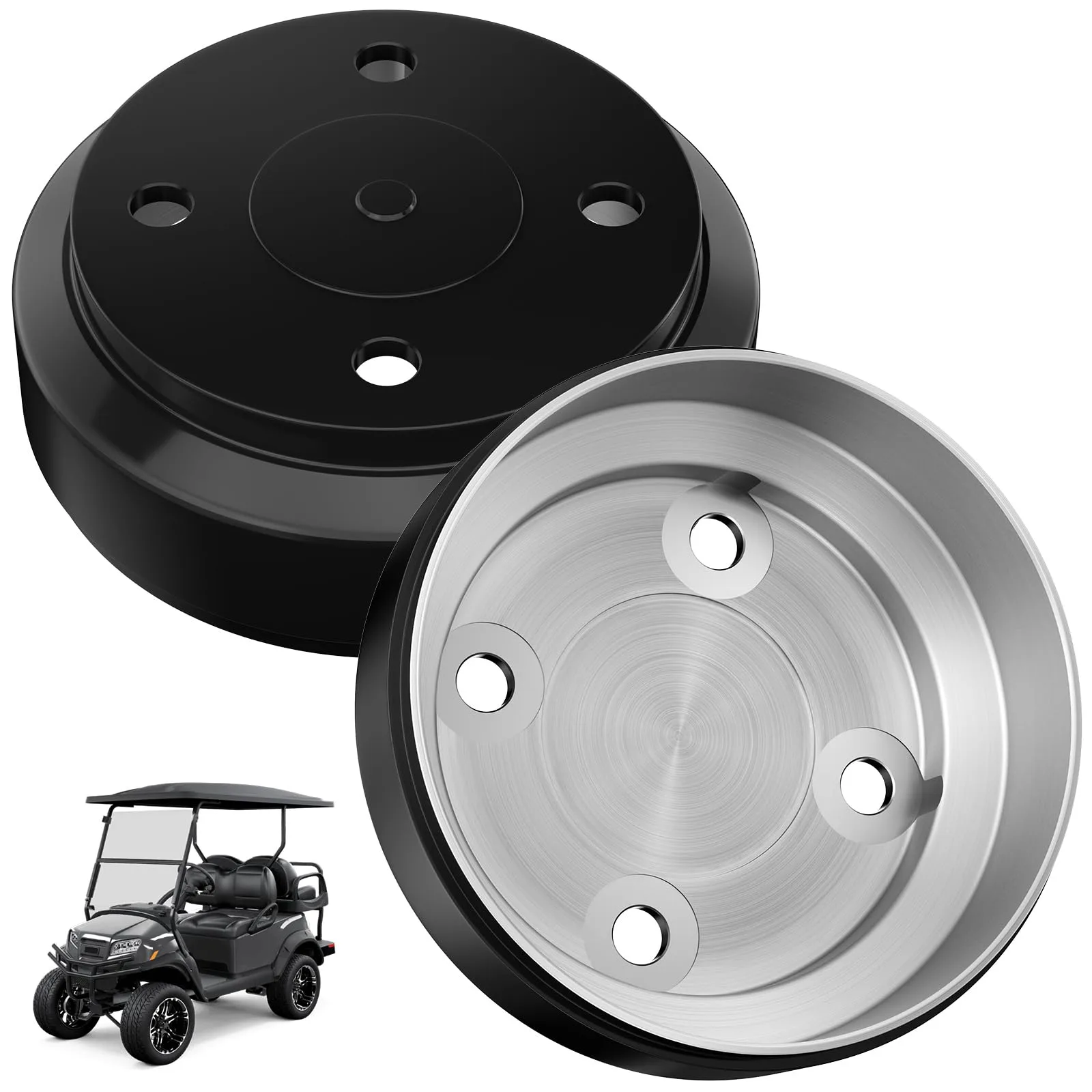 Rzcazzide Brake Drum Kit for Club Car Golf Carts