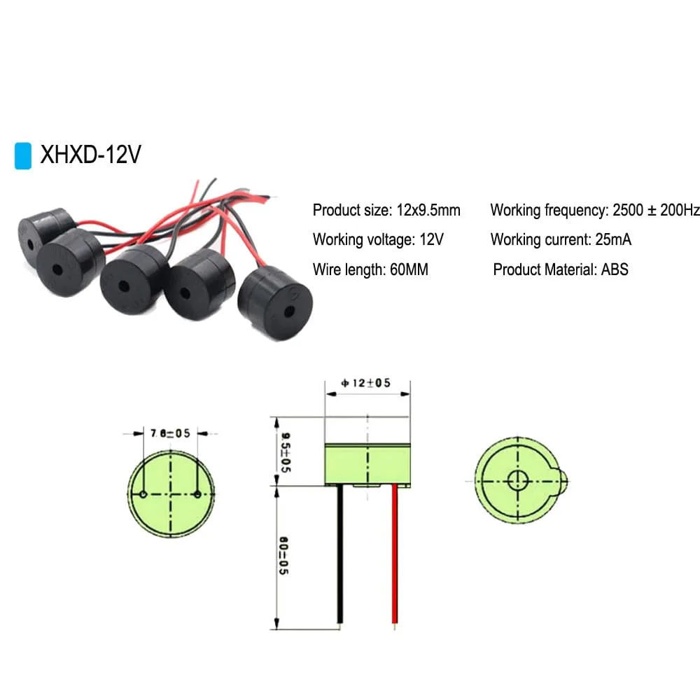 ScaAuto XHXD-12V Golf Cart Turn Signal Buzzer Kit image 4