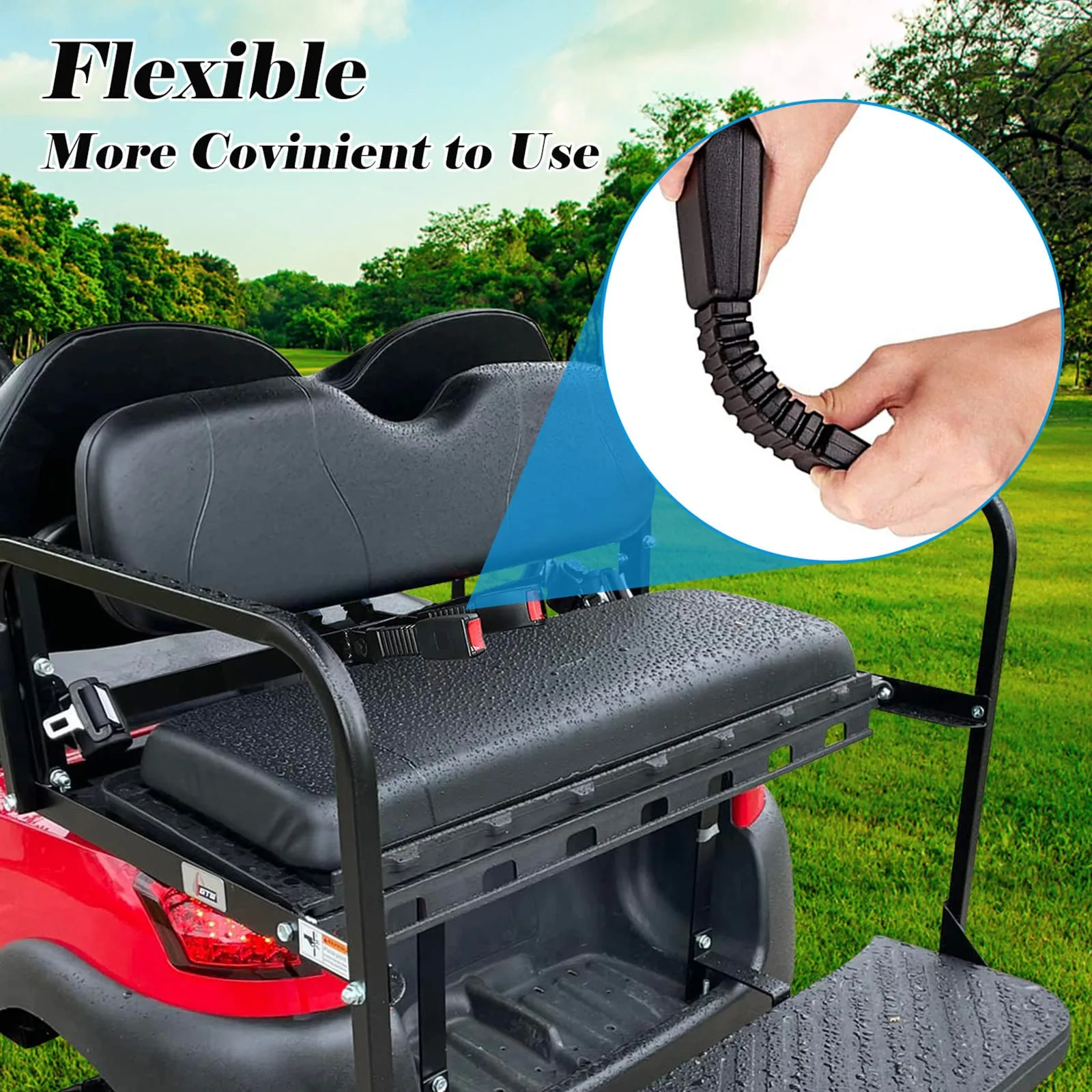 iLSKW Universal Golf Cart Seat Cushion for Club Car and E-Z-GO image 4