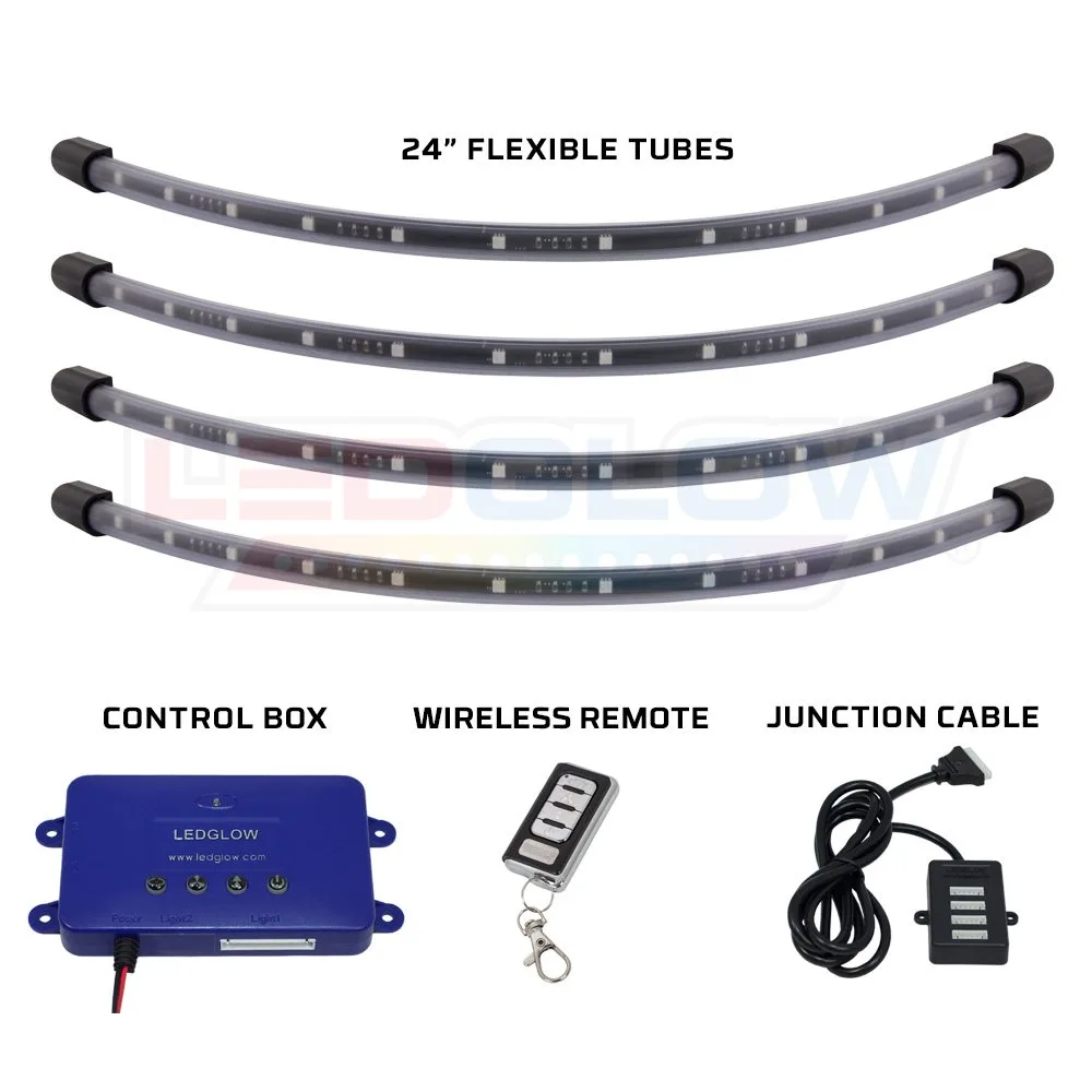 LEDGlow LU_7Golf Multi-Color Golf Cart Underglow Kit image 2