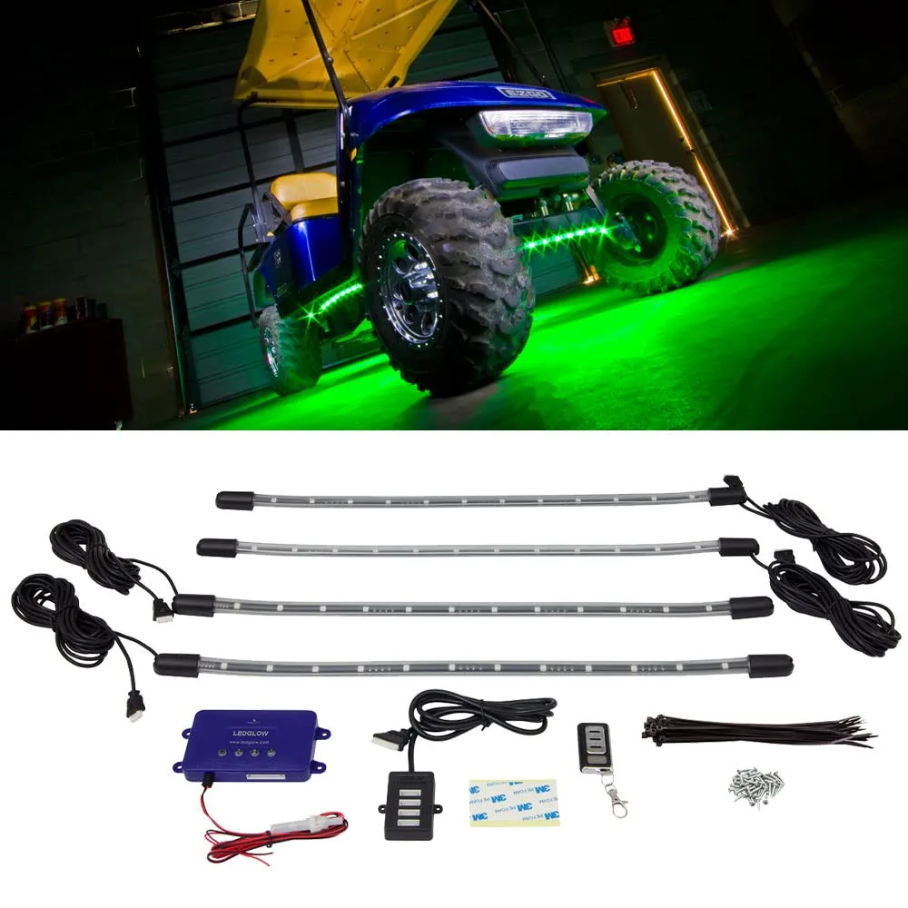LEDGlow LU_7Golf Multi-Color Golf Cart Underglow Kit
