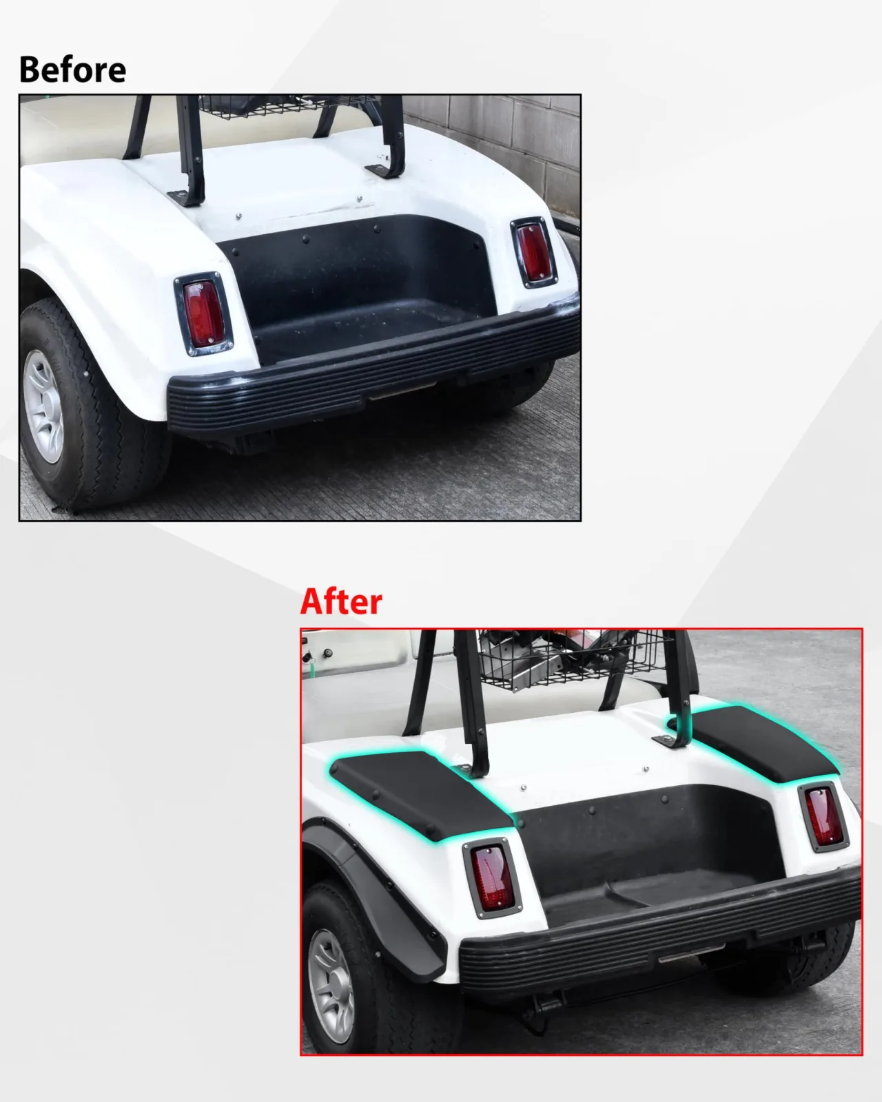 SAUTVS Scuff Guard Panels for Club Car DS 1981+ image 2