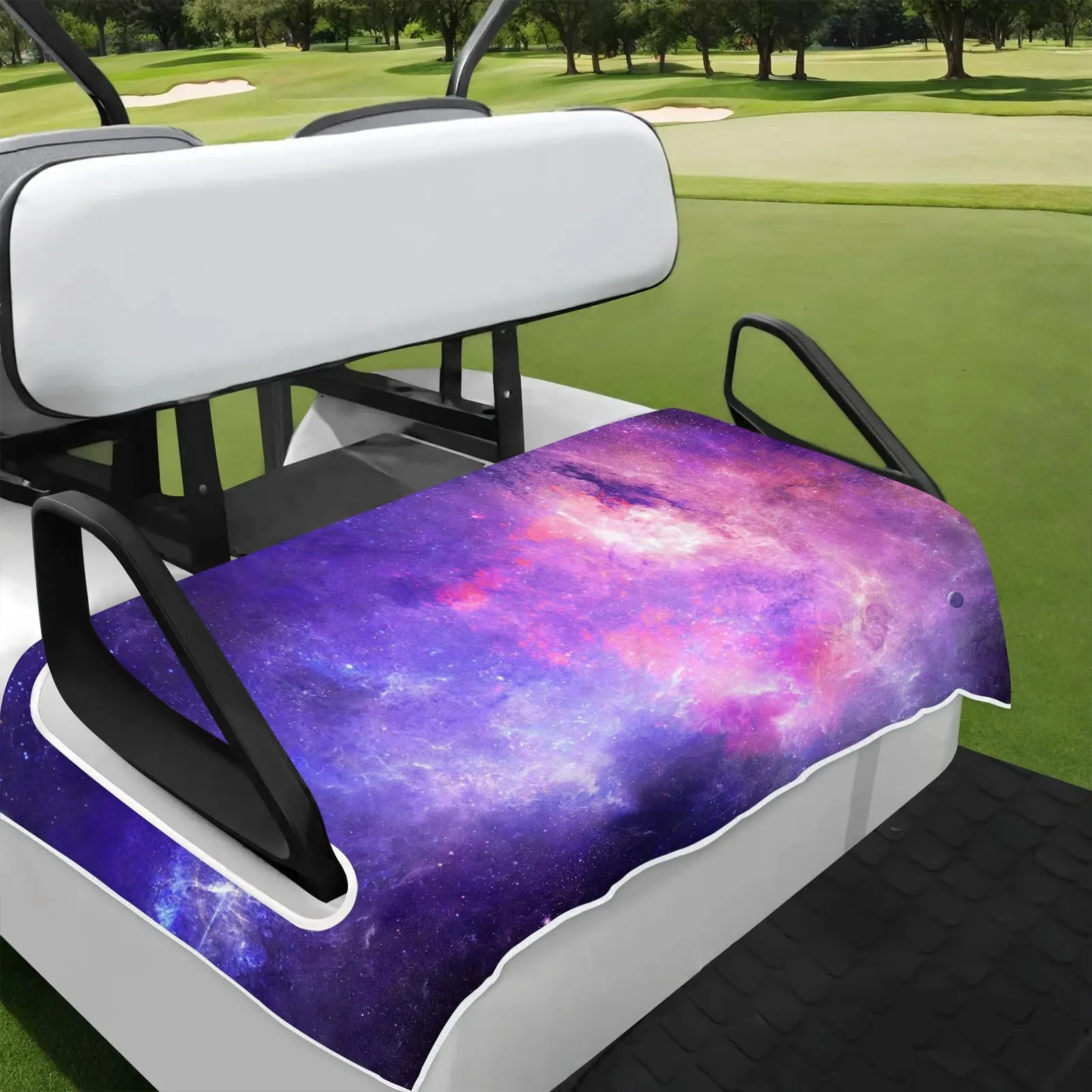 Tiveruda Golf Cart Seat Cover for Double Seats, 51 x 31 in