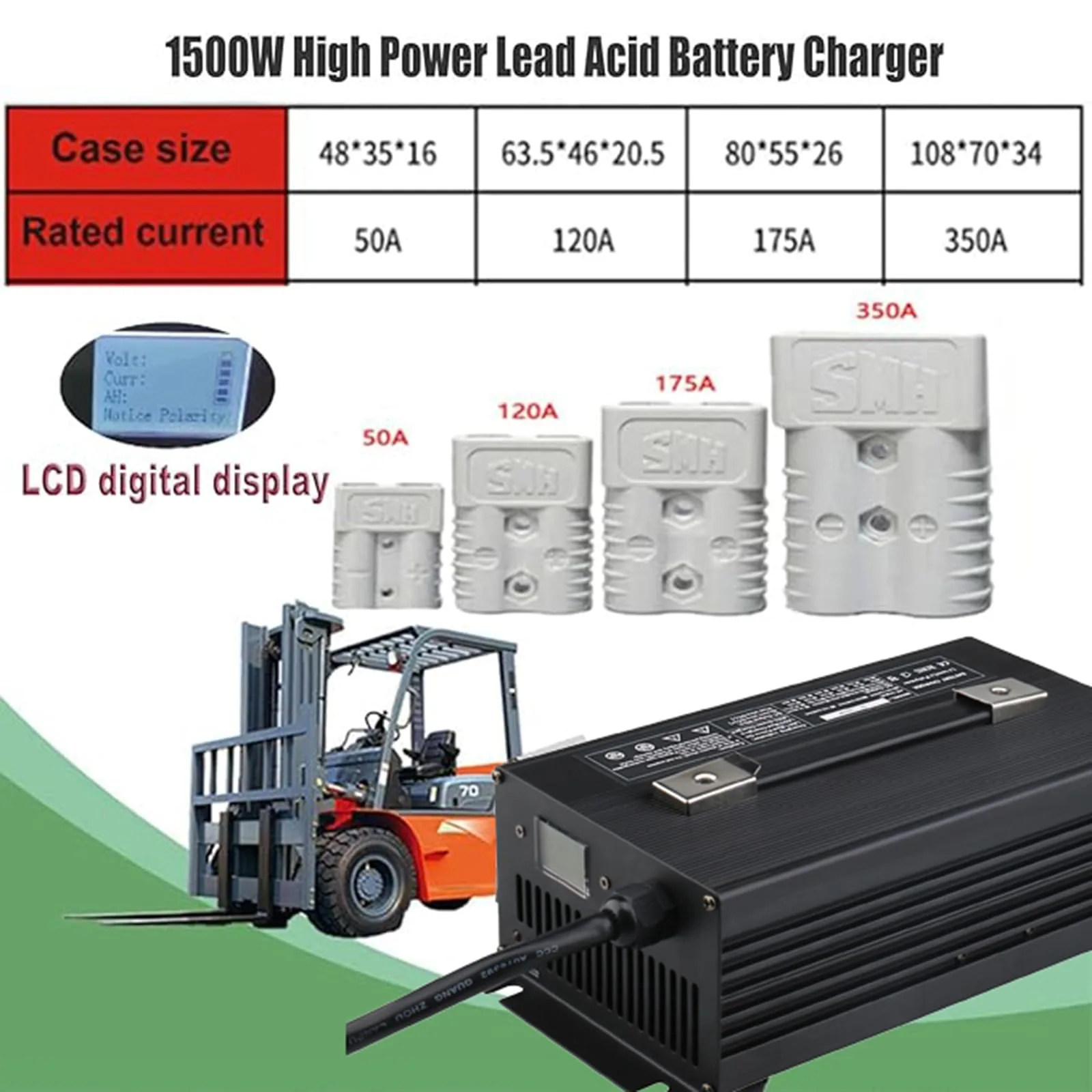 Generic 24V 40A Golf Cart Battery Charger image 2