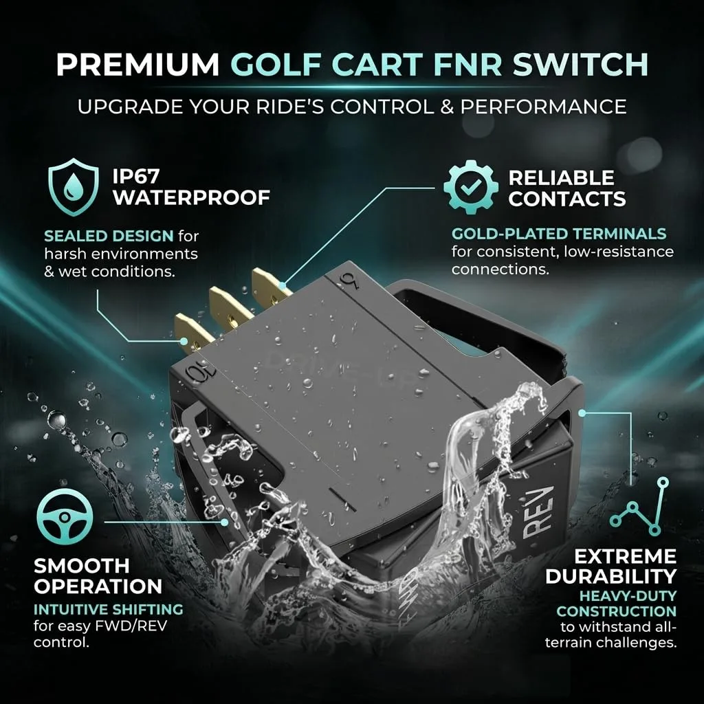 48V Forward Reverse Switch for EZGO TXT PDS Golf Cart image 3