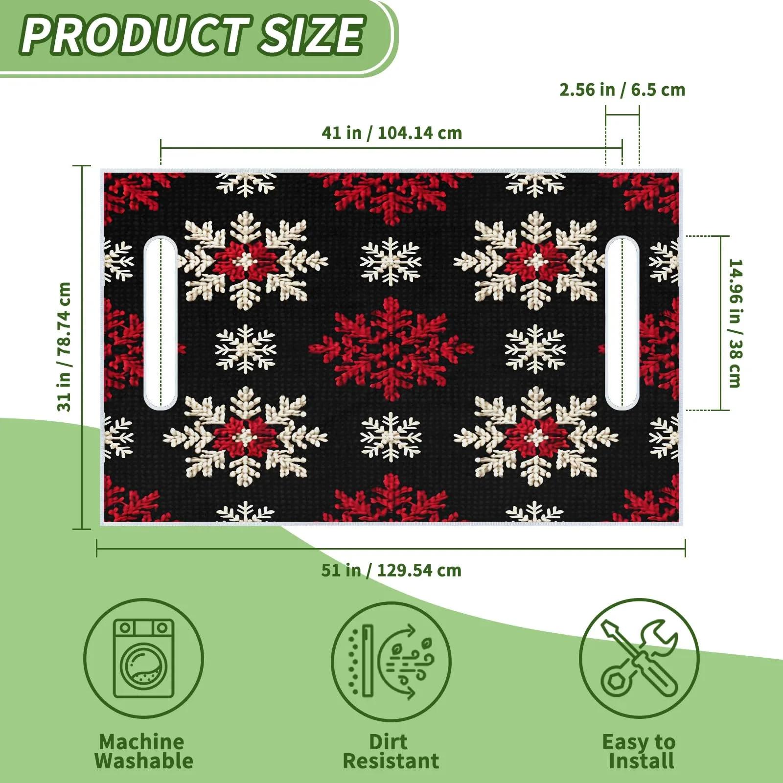 Tiveruda Golf Cart Seat Cover for Double Seats image 2