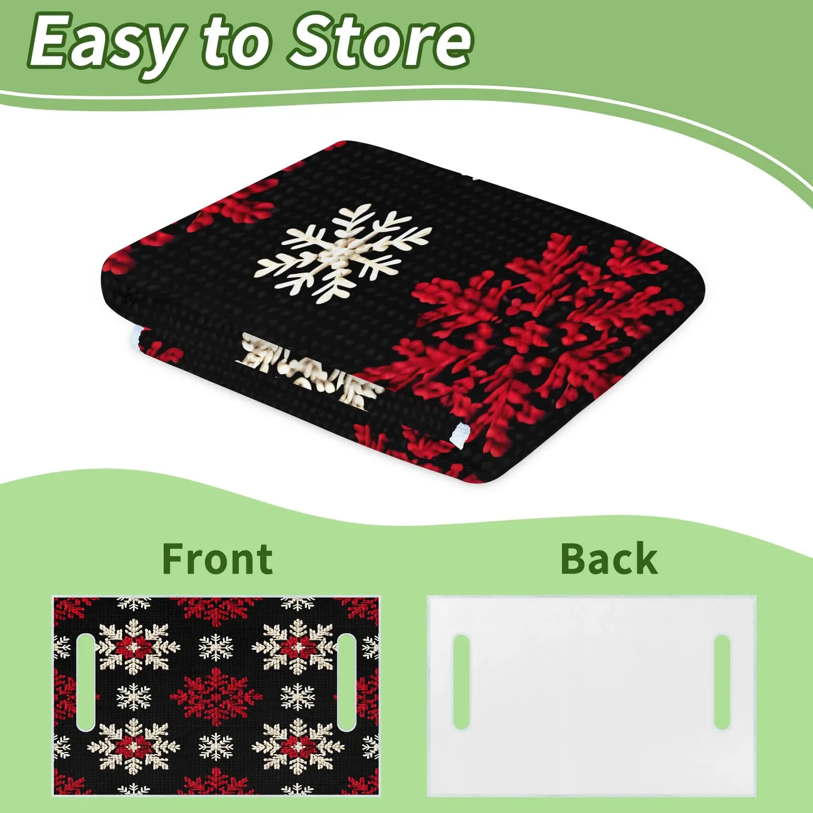 Tiveruda Golf Cart Seat Cover for Double Seats image 4