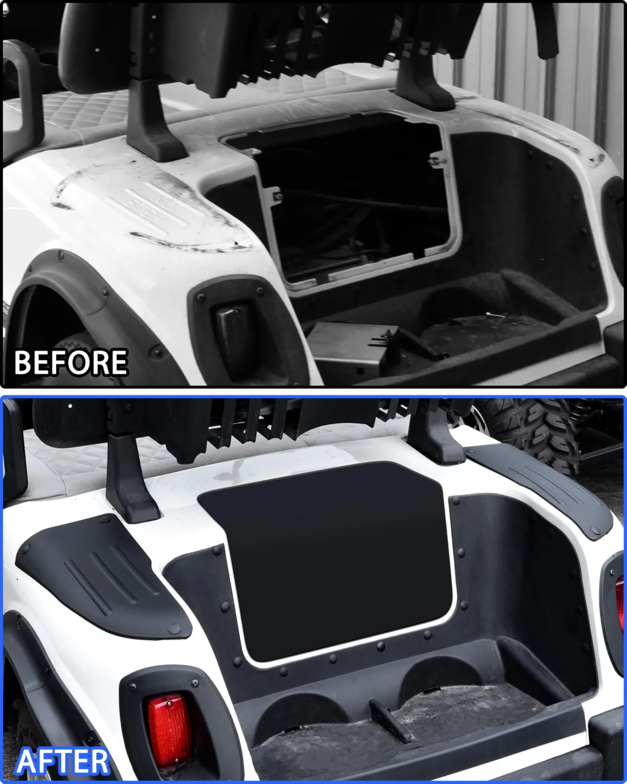 SAUTVS Scuff Guard Panels for E-Z-GO RXV 2008-2015 image 2