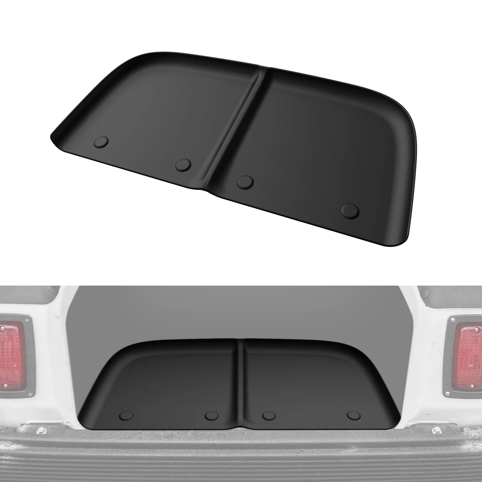 XUTVOTOR Rear Bag Well Mat for Club Car DS