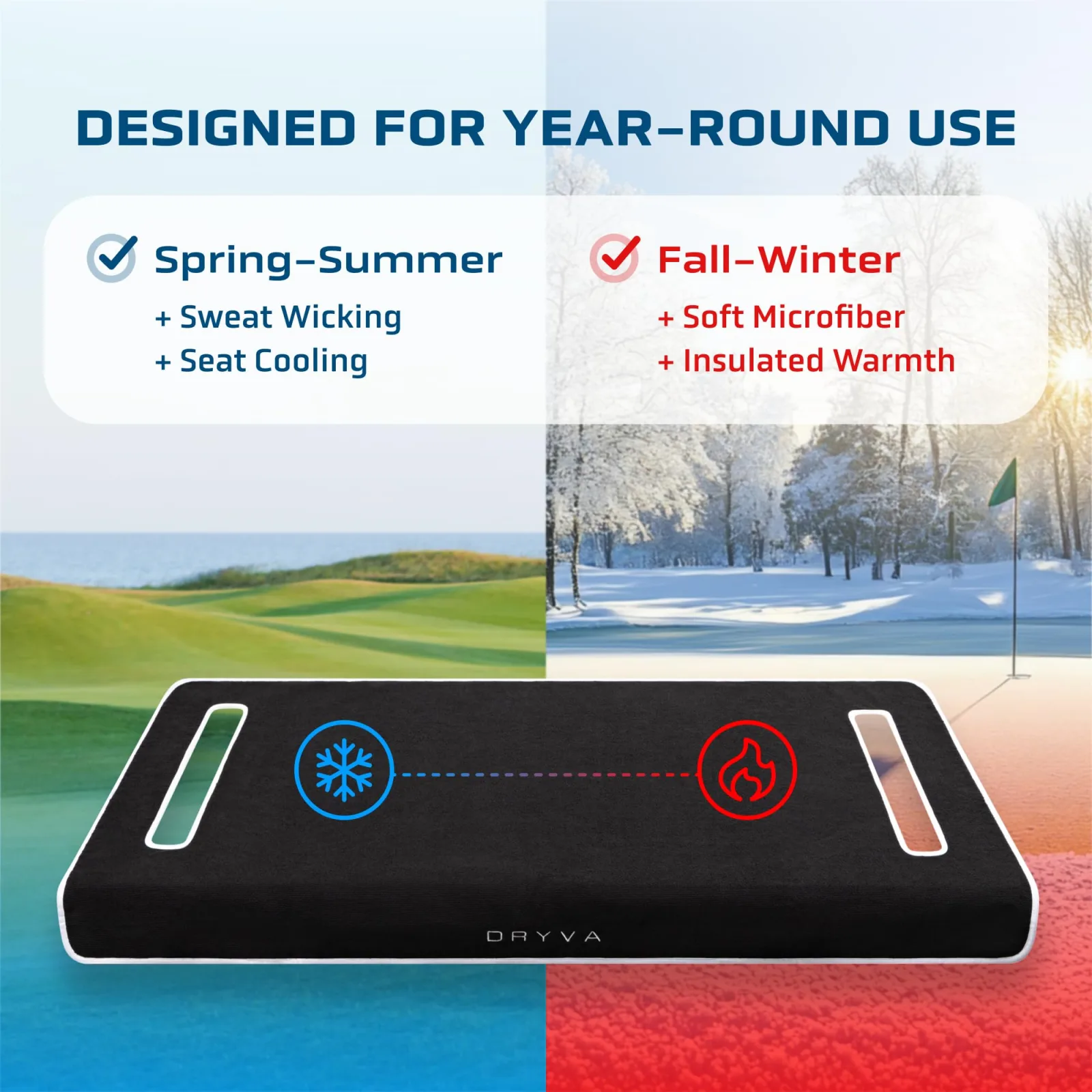 Dryva Waterproof Golf Cart Seat Cover for EZGO and Club Car image 4