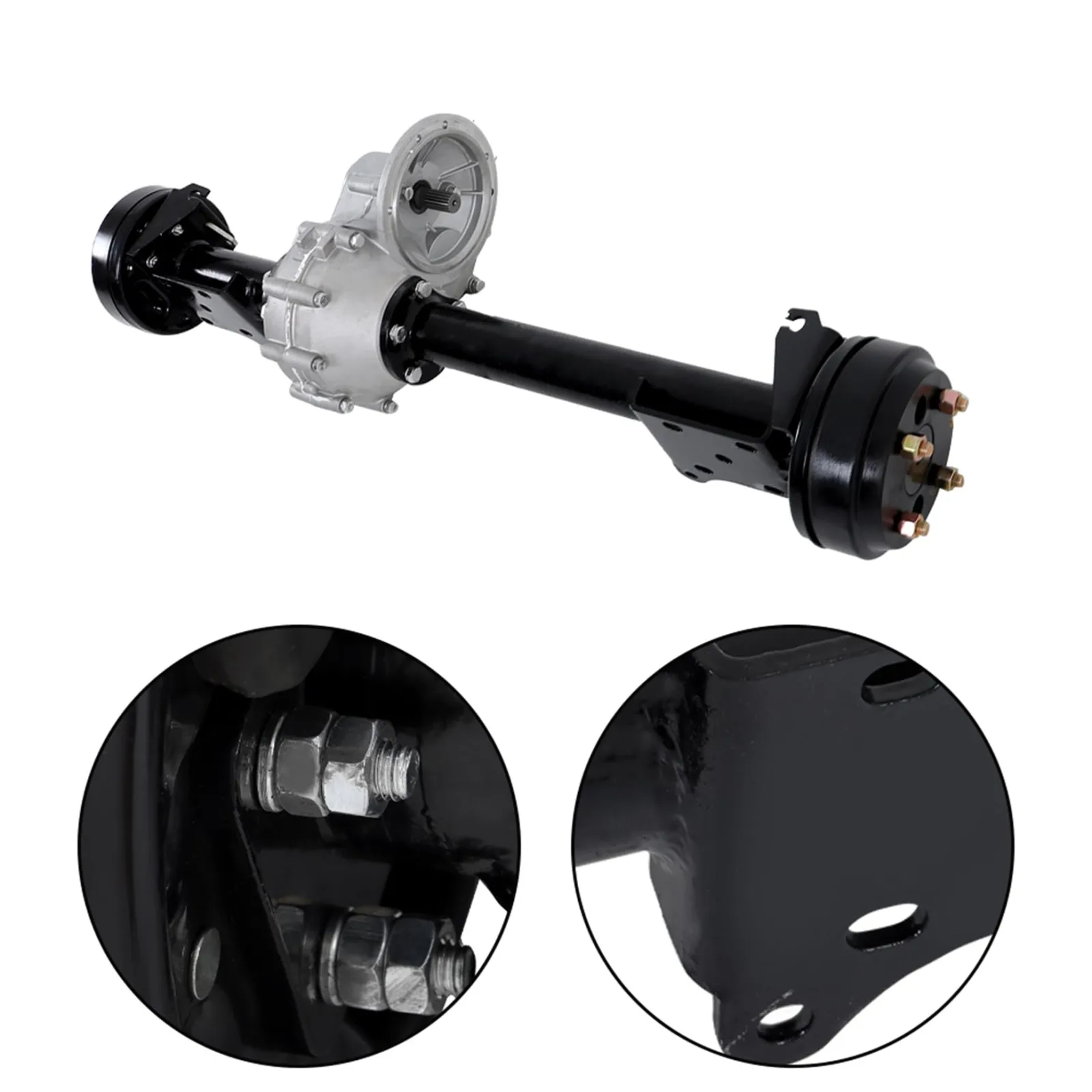 YSMN Rear Axle Assembly for E-Z-GO TXT 1994-Up - Y3-961903-924928-NI image 3