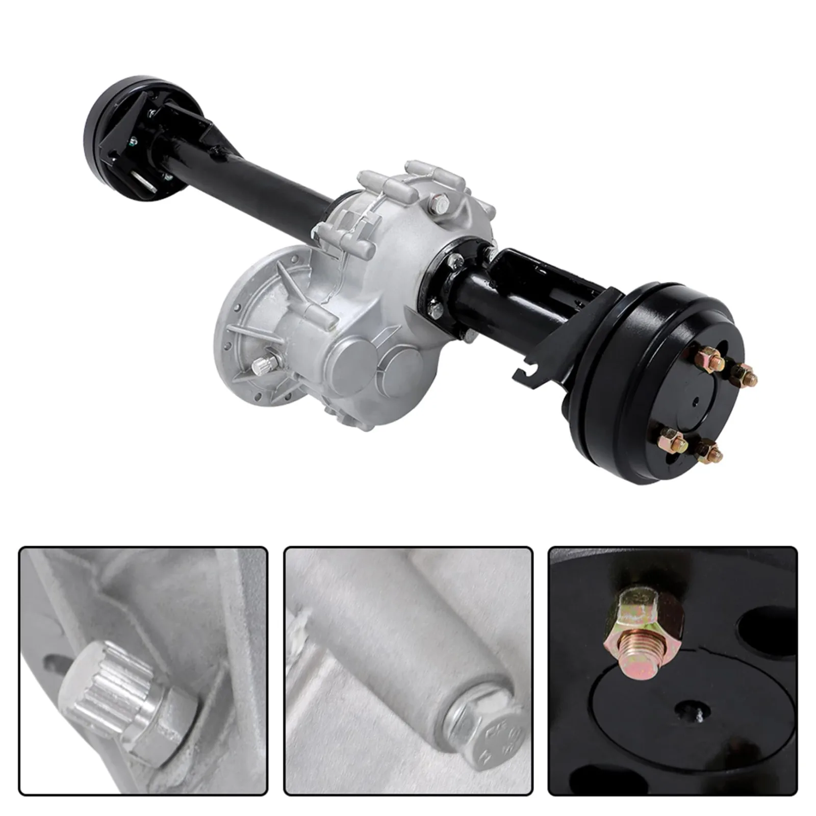 YSMN Rear Axle Assembly for E-Z-GO TXT 1994-Up - Y3-961903-924928-NI image 4