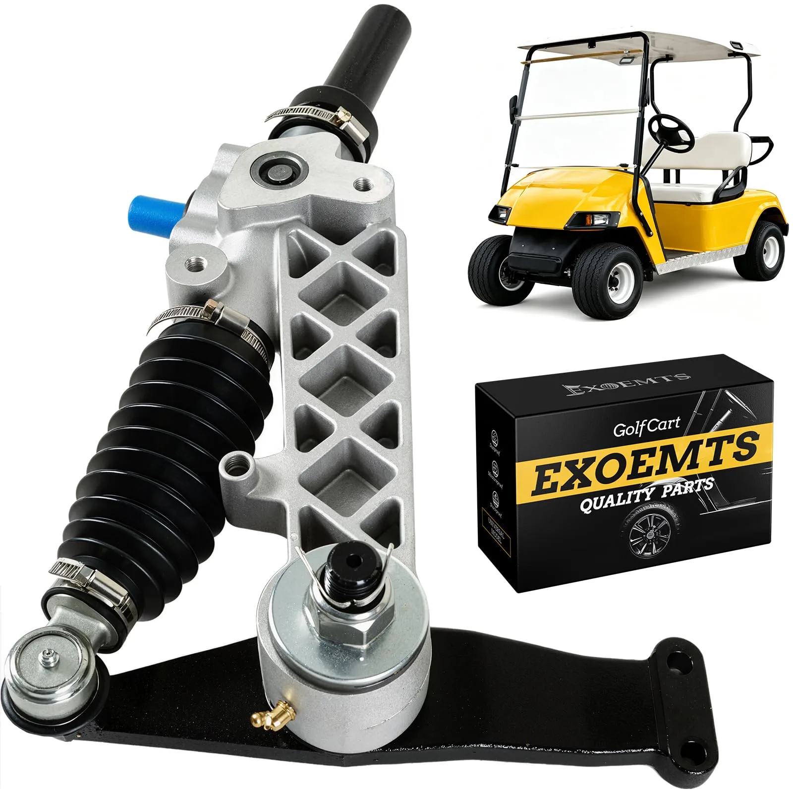 EXOEMTS Steering Gear Box Assembly 70314-G01 for E-Z-GO TXT