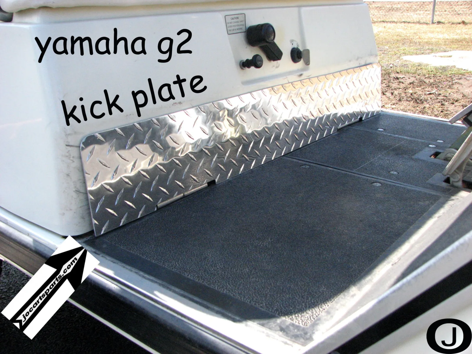 Yamaha G2/G9 Diamond Plate Aluminum Kick Plate