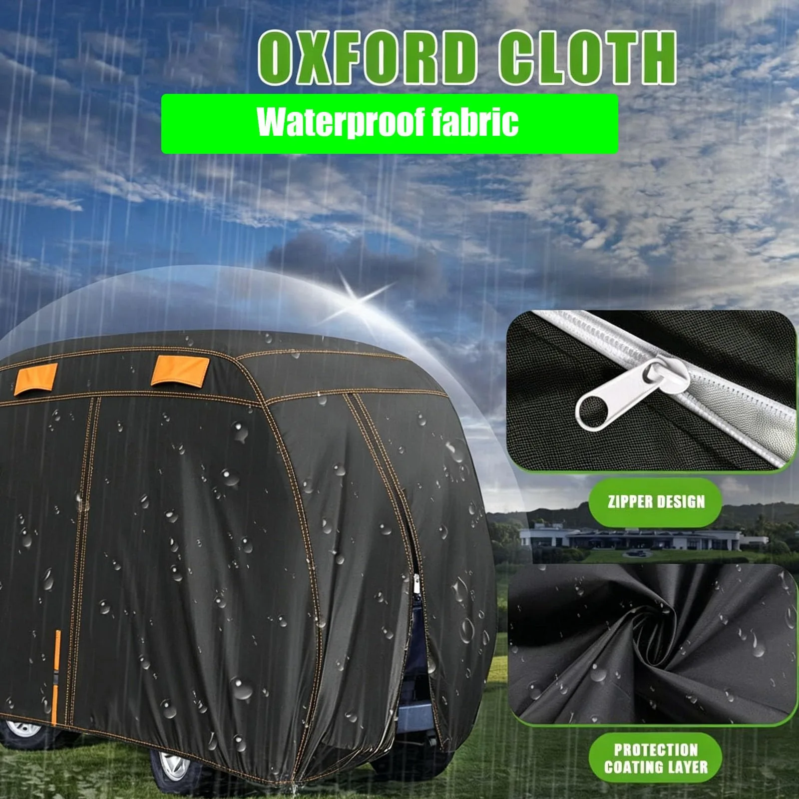 AZXYQ Golf Cart Cover for Tomberlin E-Merge E4 2019-2026 image 2