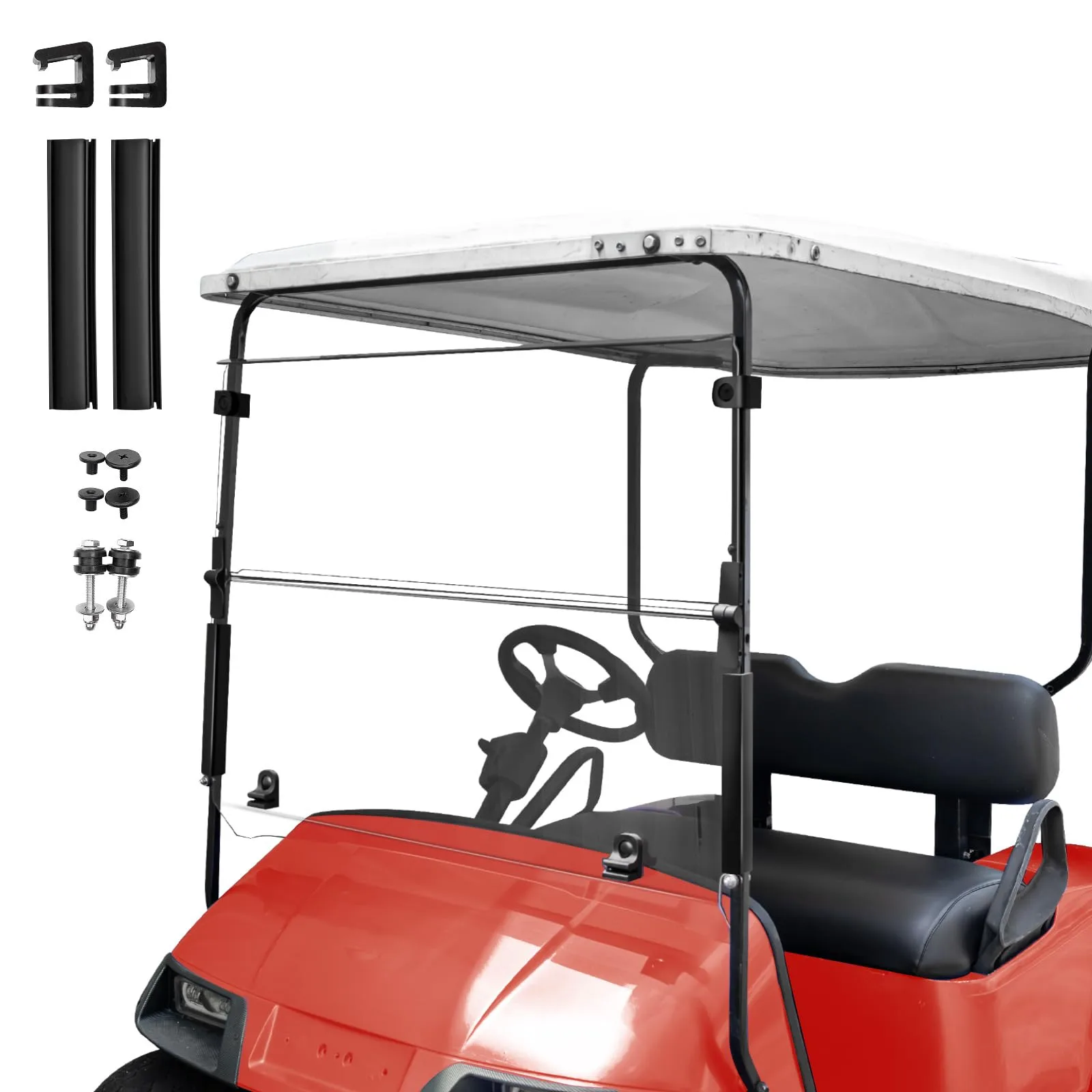 Nuojinsi Folding Windshield for E-Z-GO TXT 1995-2013